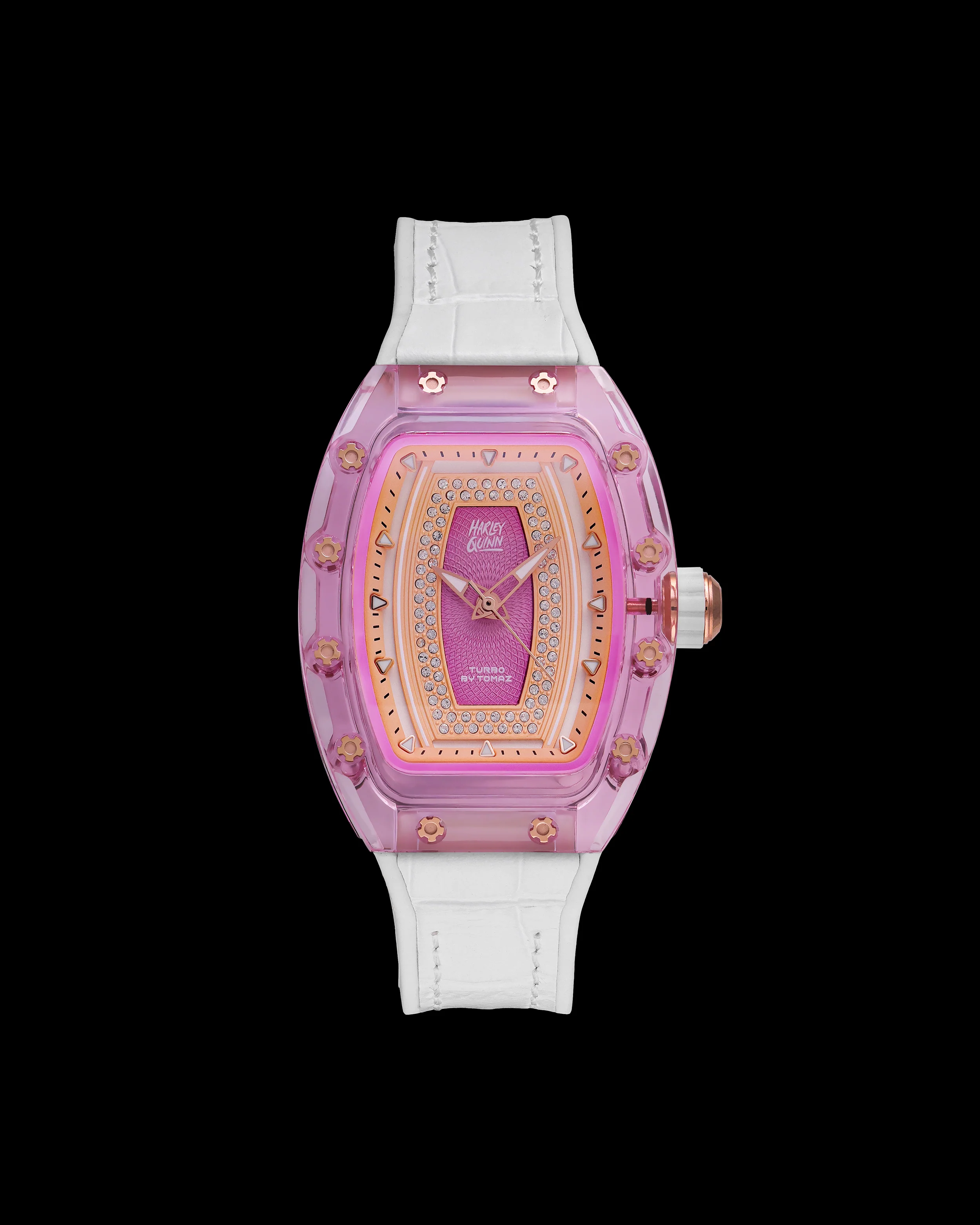 DC Harley Quinn TQ053L-AD10 Watch β Leather Hybrid Strap