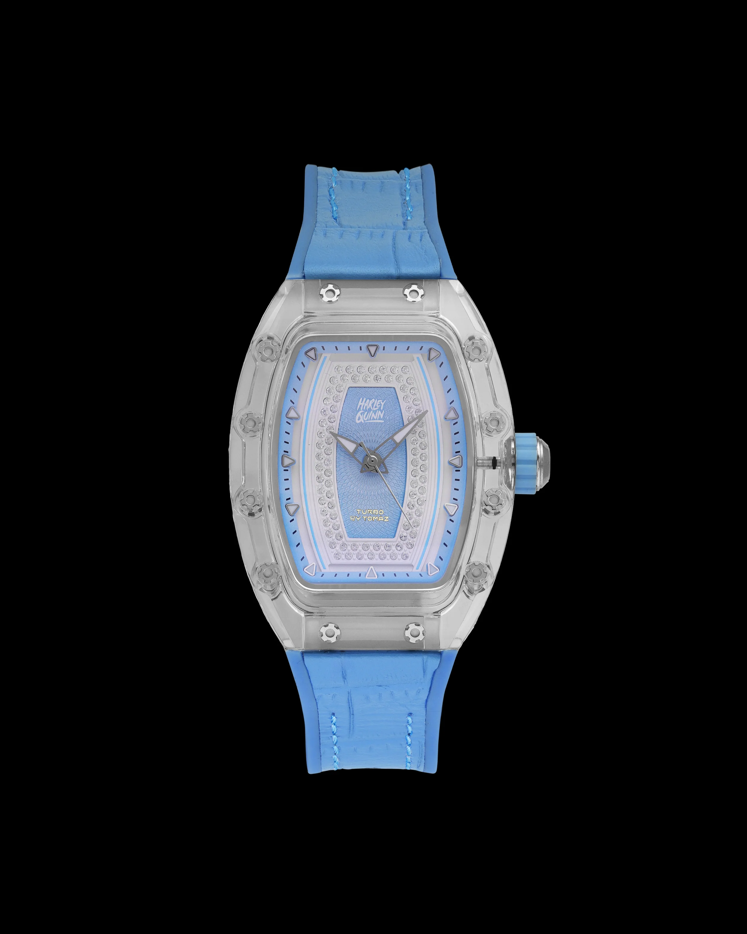 DC Harley Quinn TQ053L-AD9 Watch – Leather Hybrid Strap