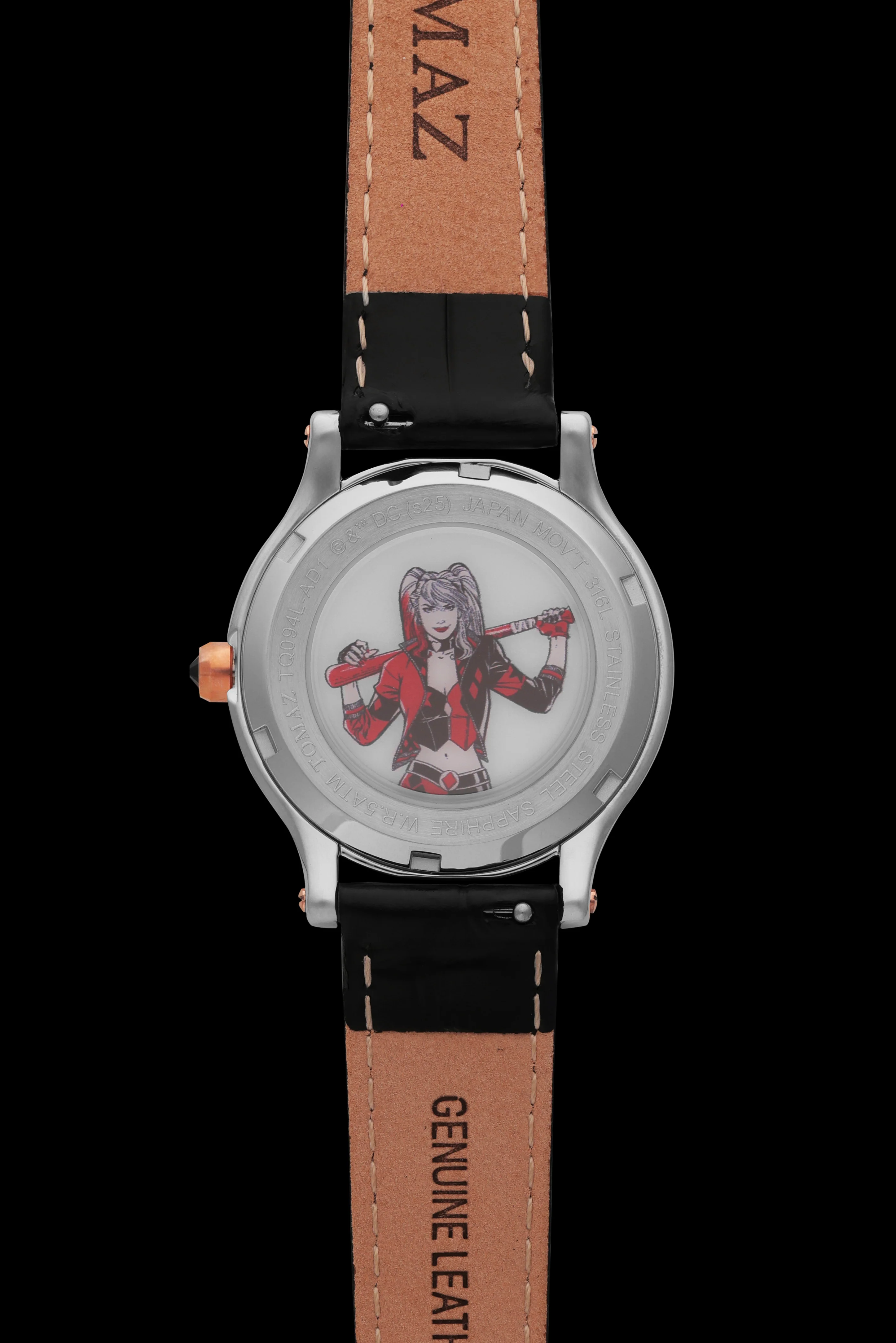 DC Harley Quinn TQ094L-AD1 Emblem Heritage Watch - Image 2