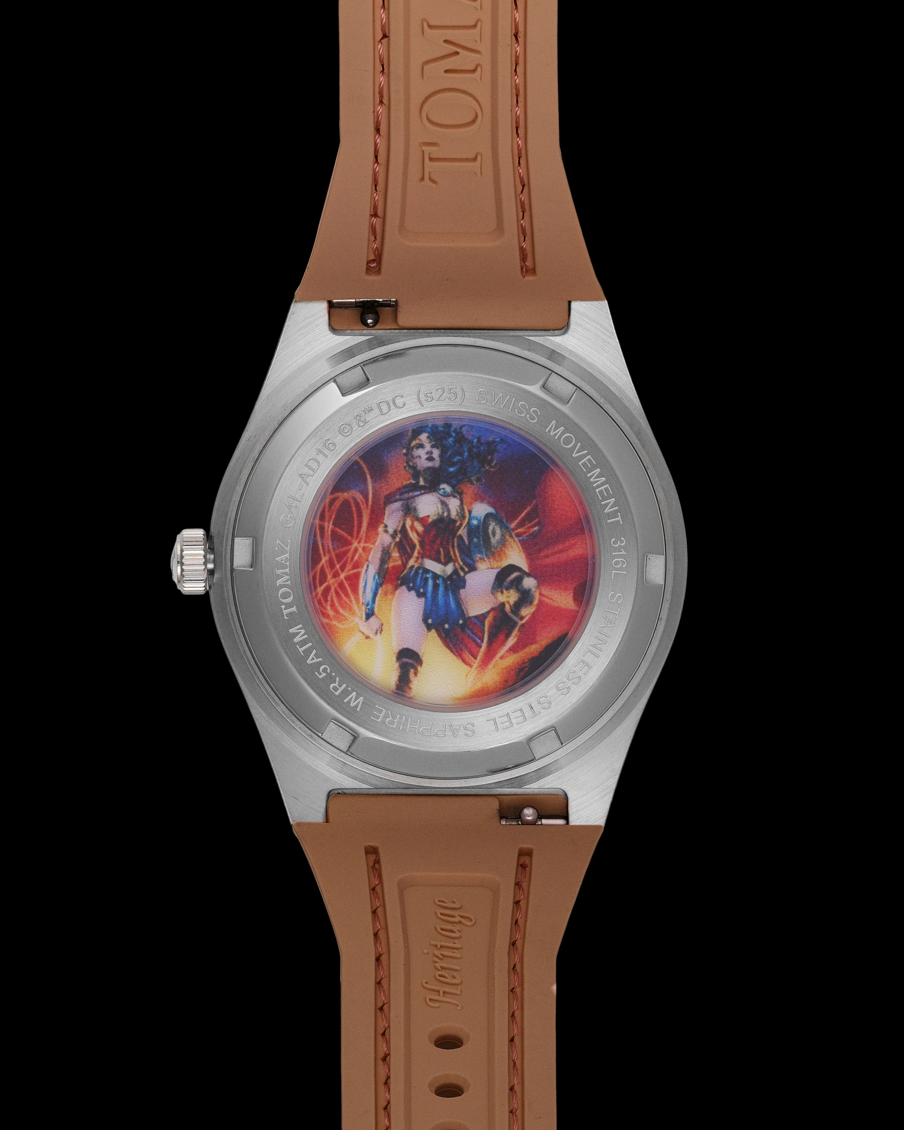 DC Wonder Woman G4L-AD16 Crystal Ladies Watch – Comfortable Strap - Image 2