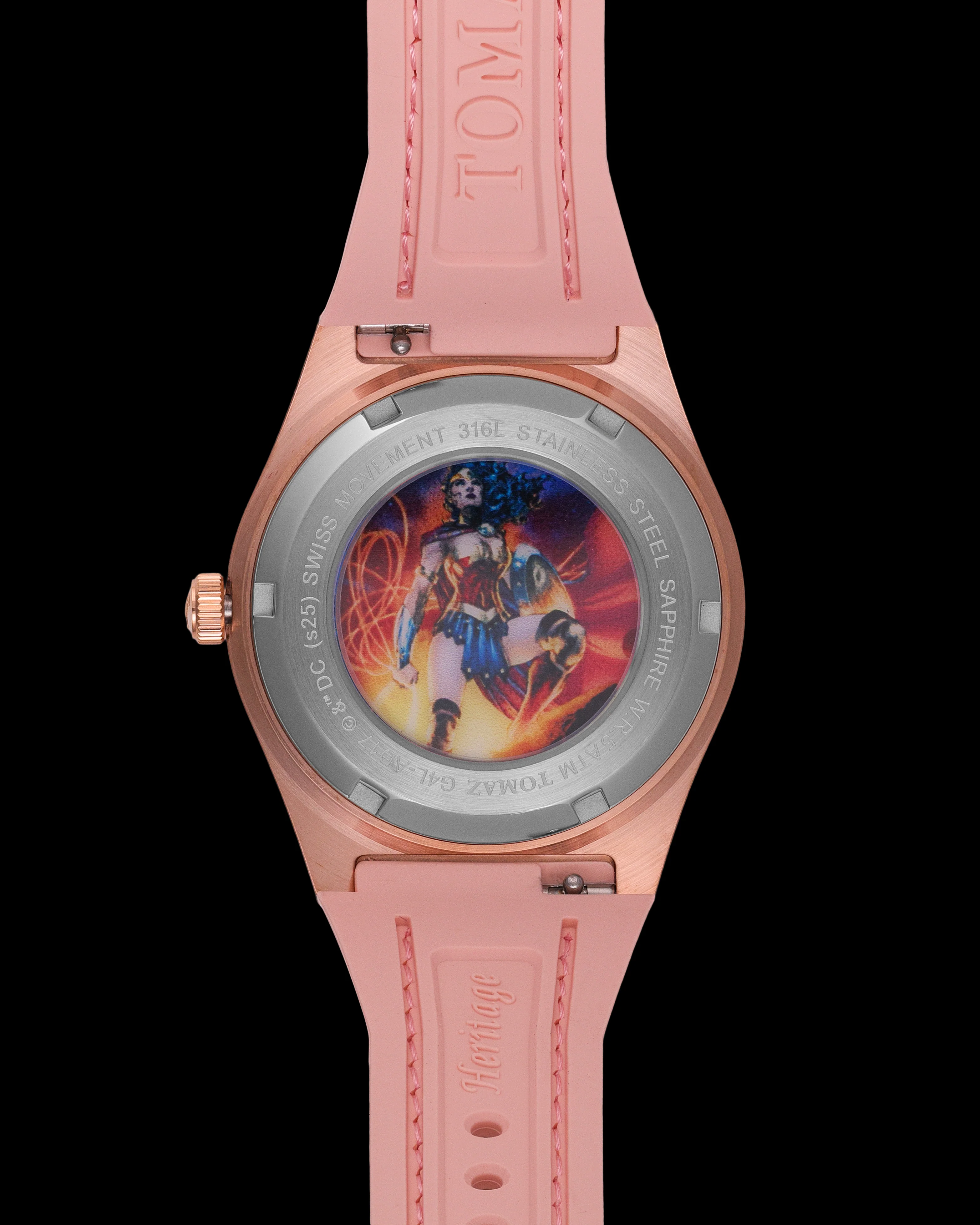 DC Wonder Woman G4L-AD17 Crystal Ladies Watch – Comfortable Strap - Image 8