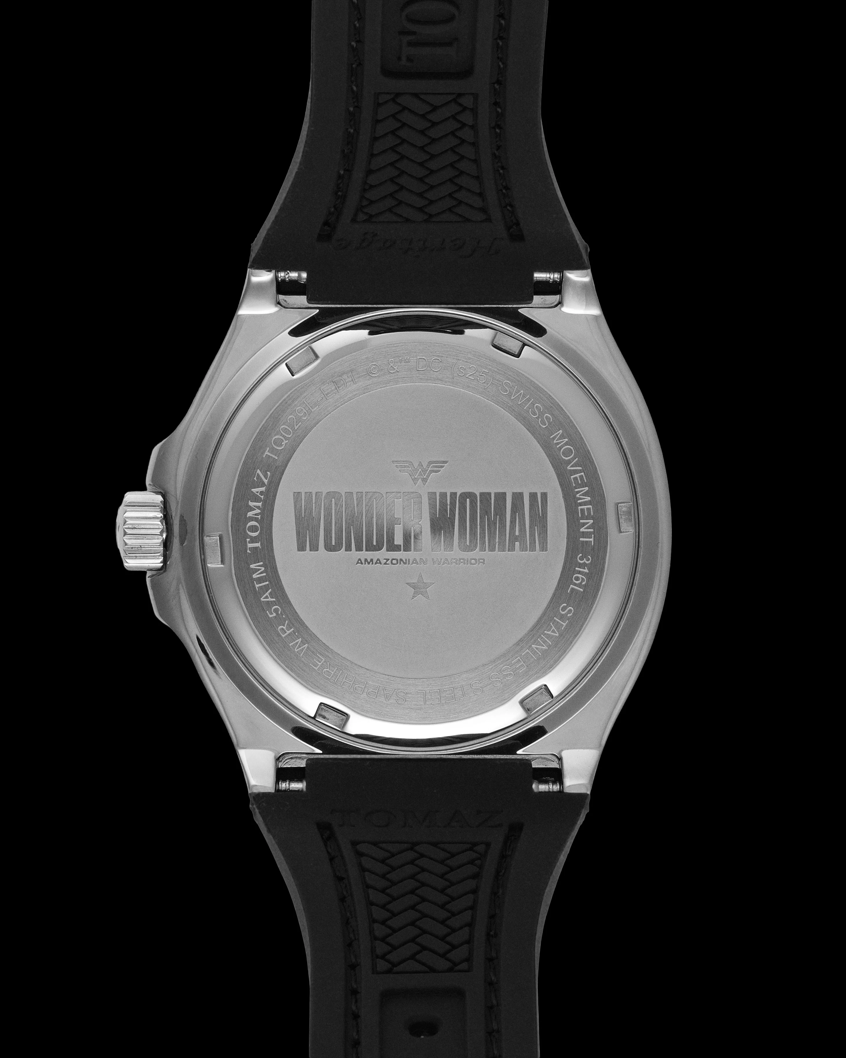 DC Wonder Woman TQ029L-ED with Crystal and Comfortable Strap - Image 2