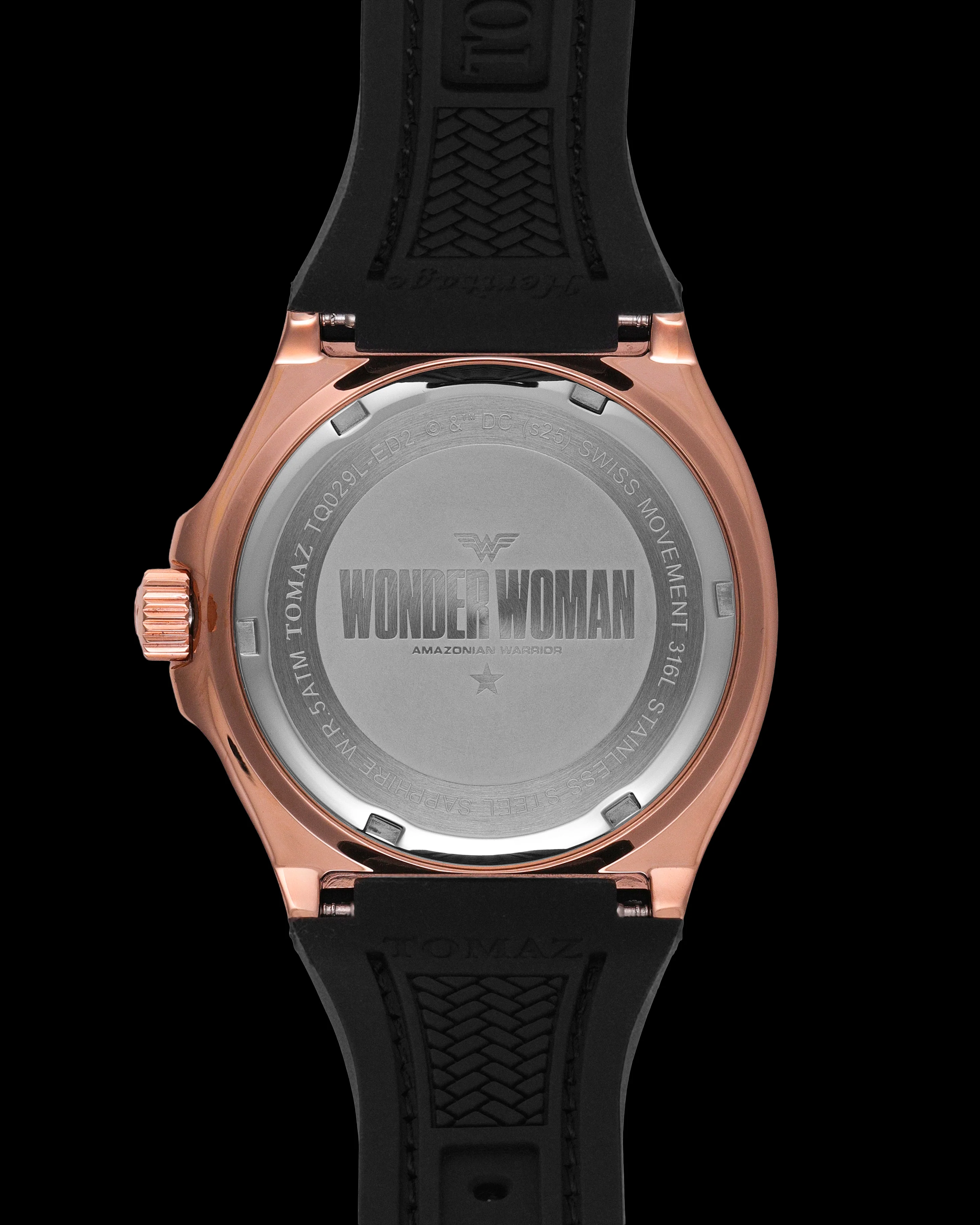 DC Wonder Woman TQ029L-ED with Crystal and Comfortable Strap - Image 4