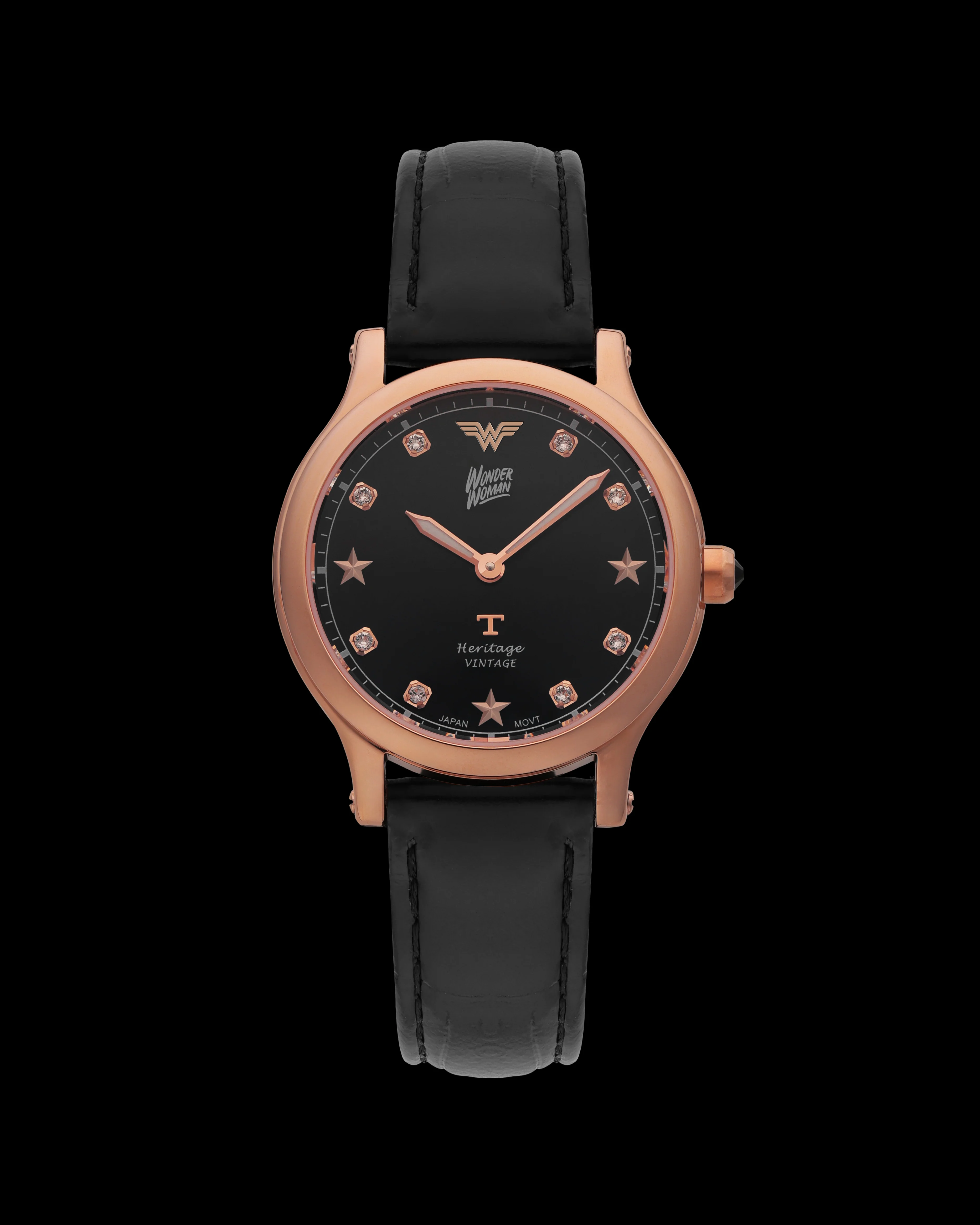 DC Wonder Woman TQ094L-BD2 Star Emblem Heritage Watch