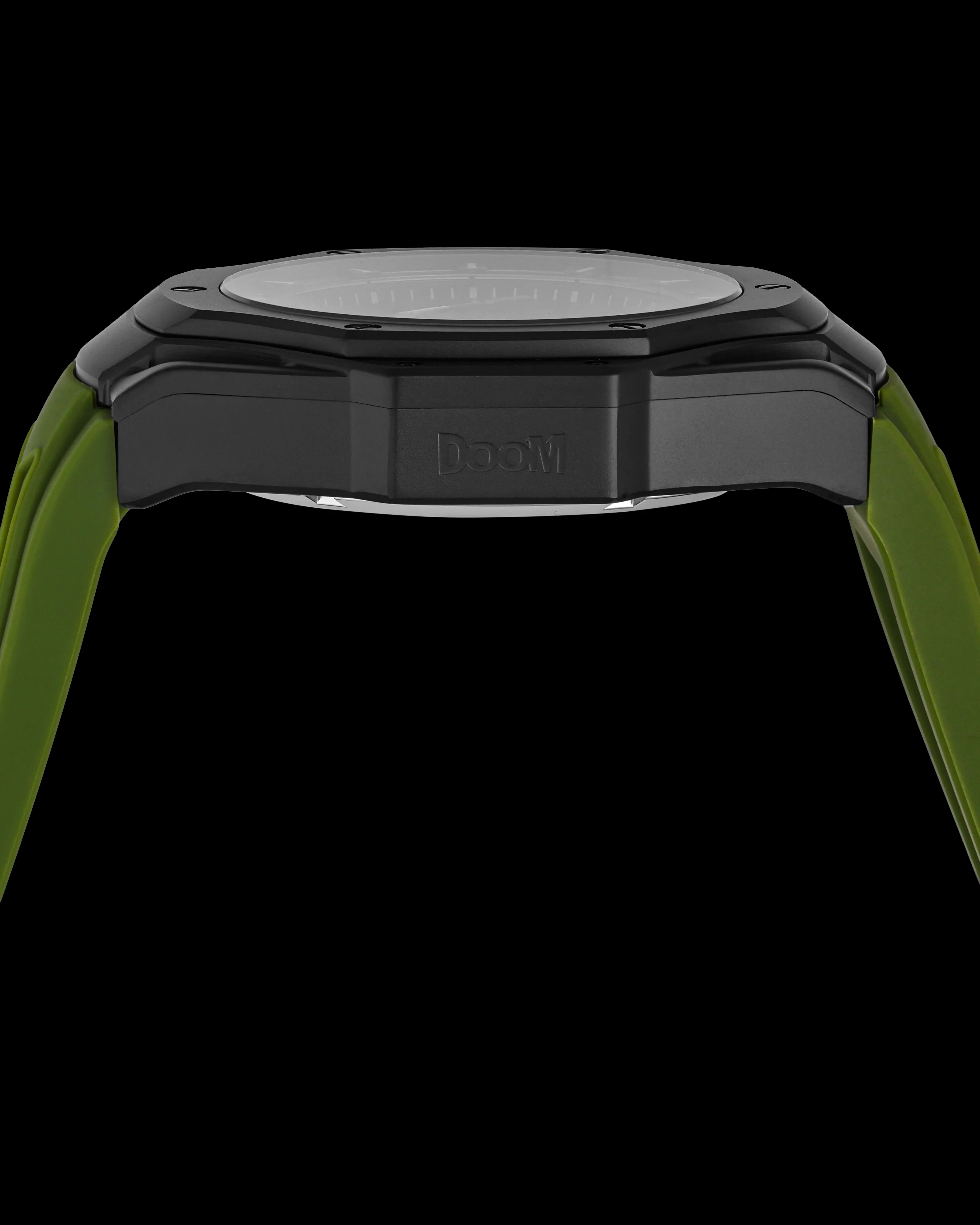 Marvel Doctor Doom TQ045-JD1 (Black/Green) with Green Silicone Strap - Image 3