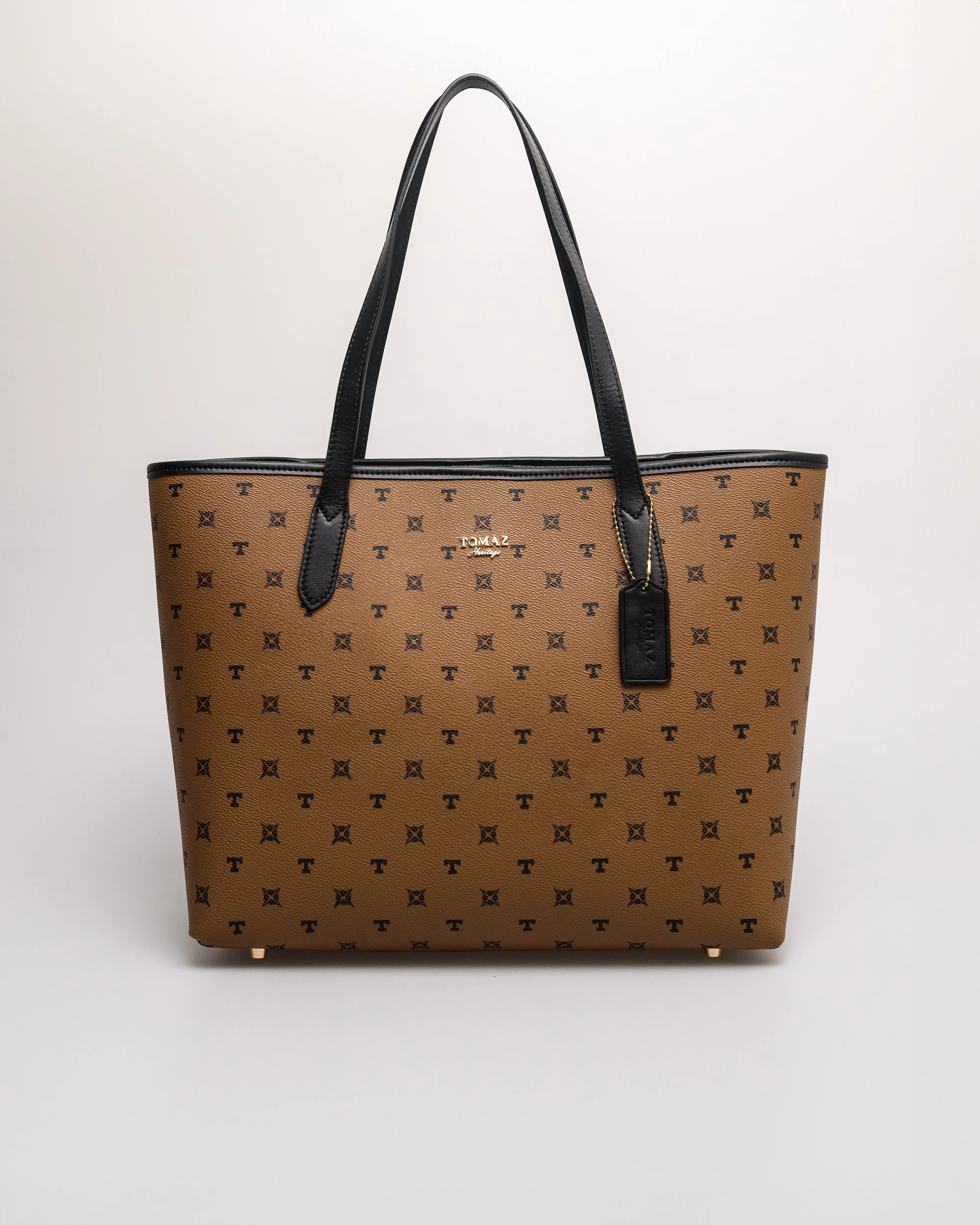Tomaz BL277 Elegant Monogram Tote Bag