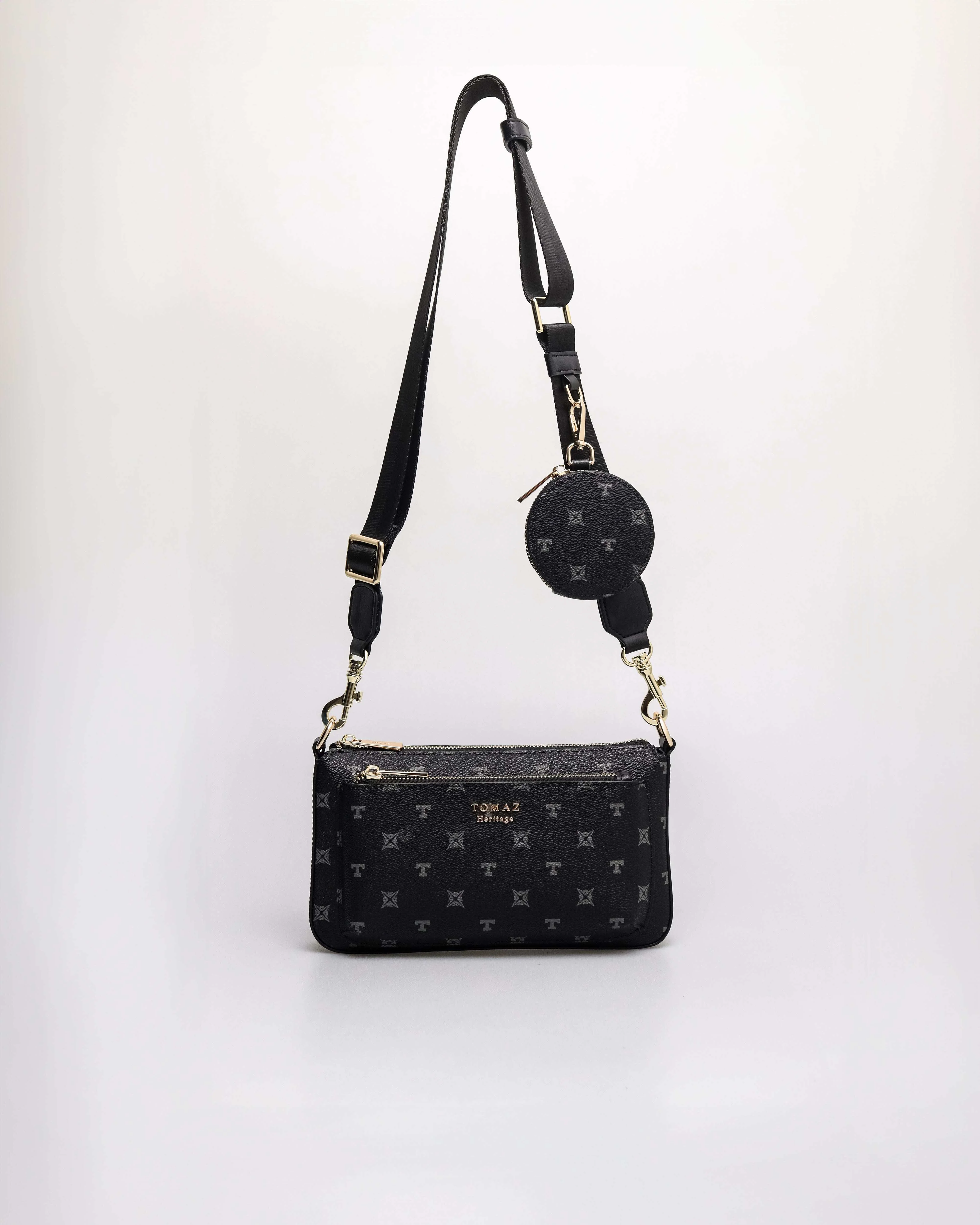 Tomaz BL303 Ladies Monogram Crossbody Bag - Image 5