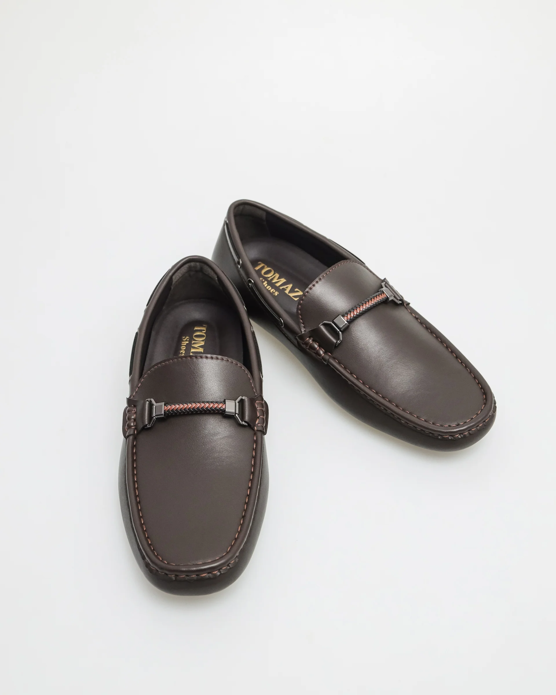 Tomaz C546 Men Buckle Moccasins - Image 10