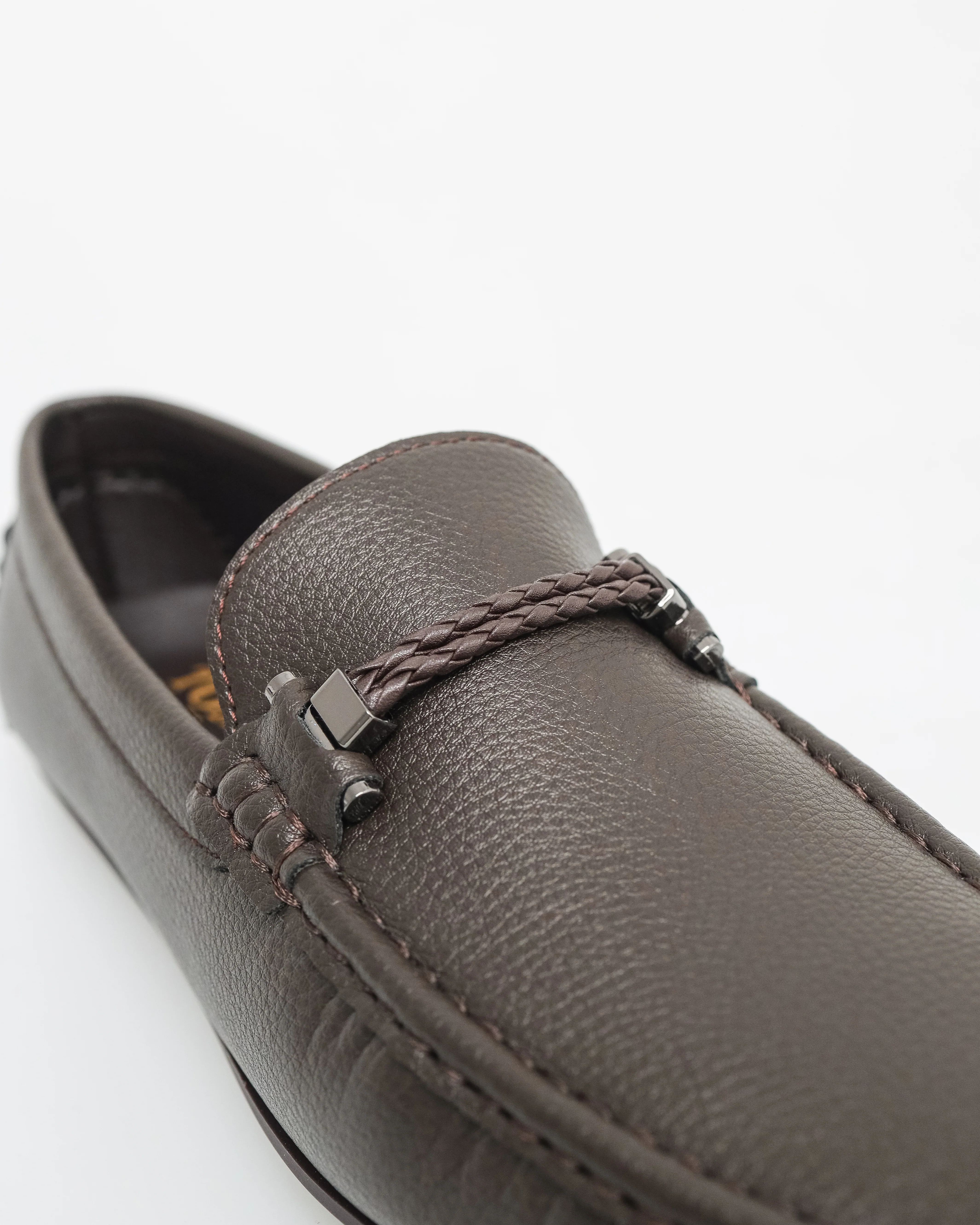 Tomaz C621 Men's Braided Metal Buckle Moccasins - Image 12
