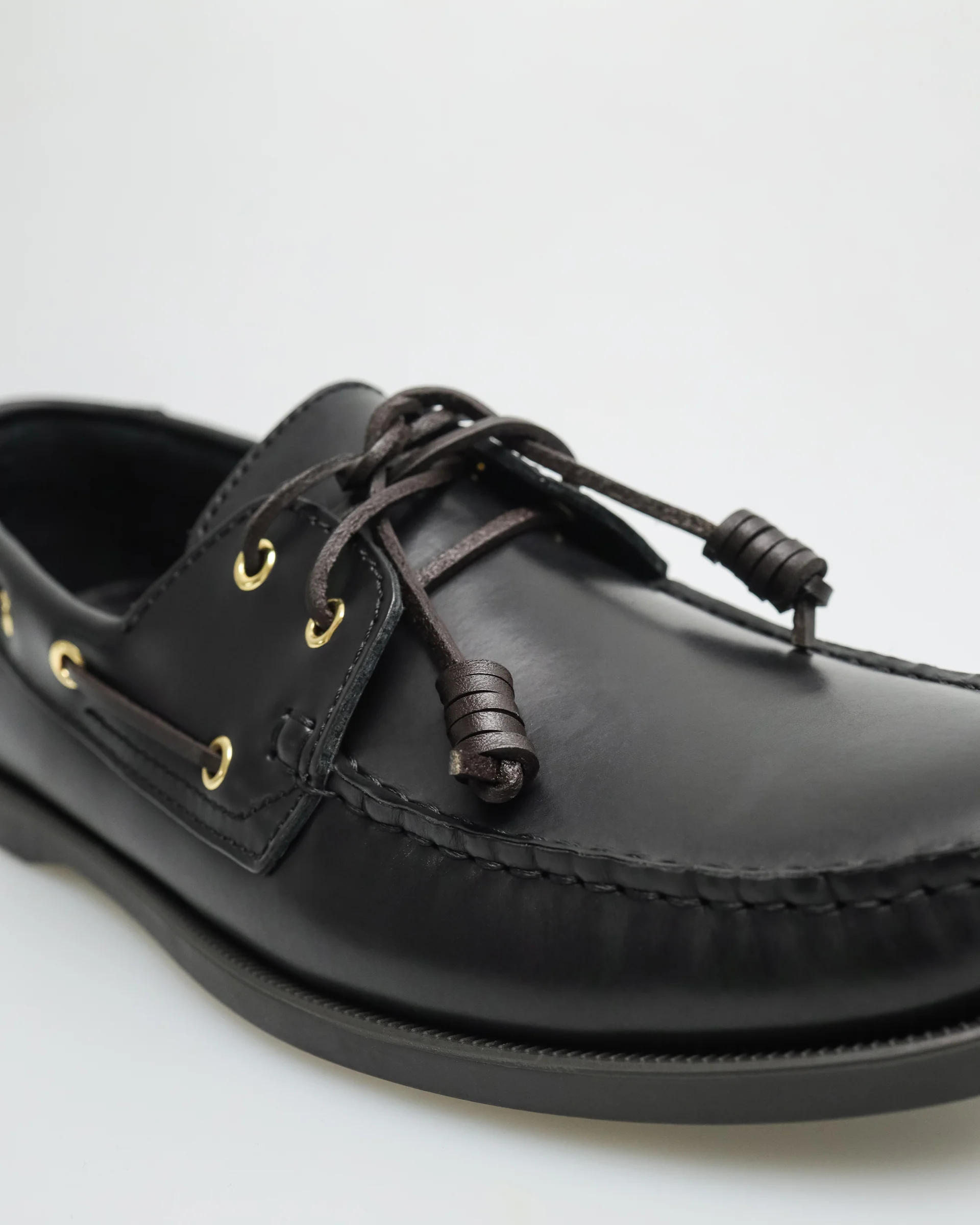 Tomaz C999A Men's Leather Boat Shoes - Image 4