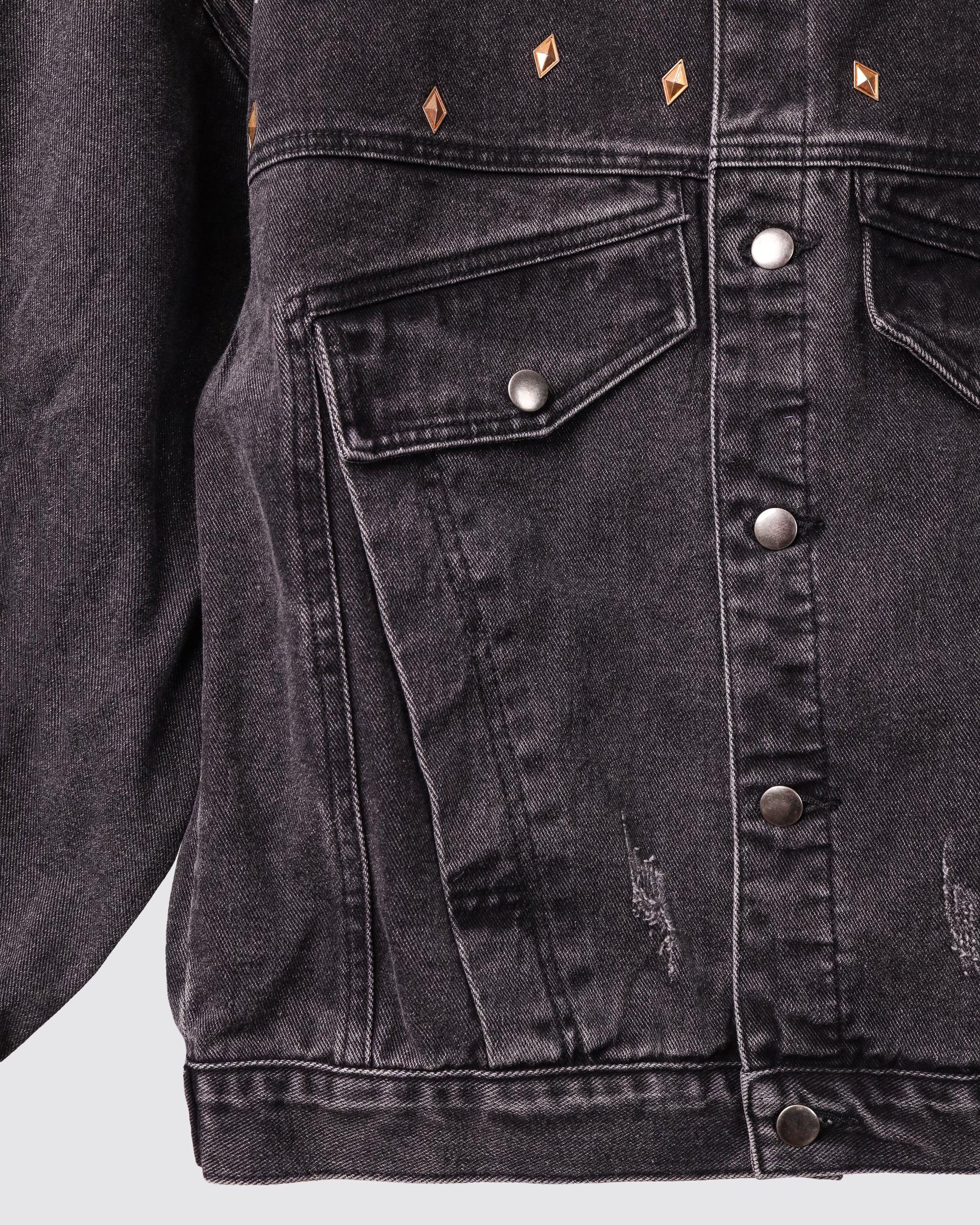 Tomaz CC-535 Denim Jacket Black - Image 4