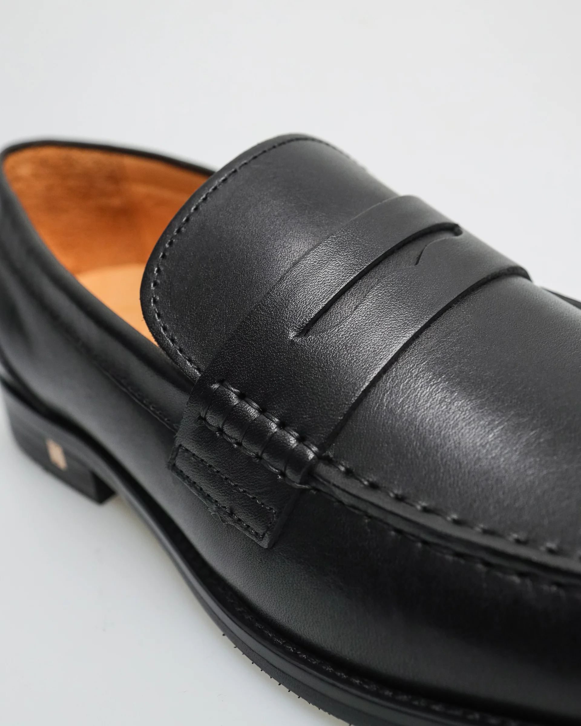 Tomaz F180 Men's Formal Penny Loafers (Black) - Image 4
