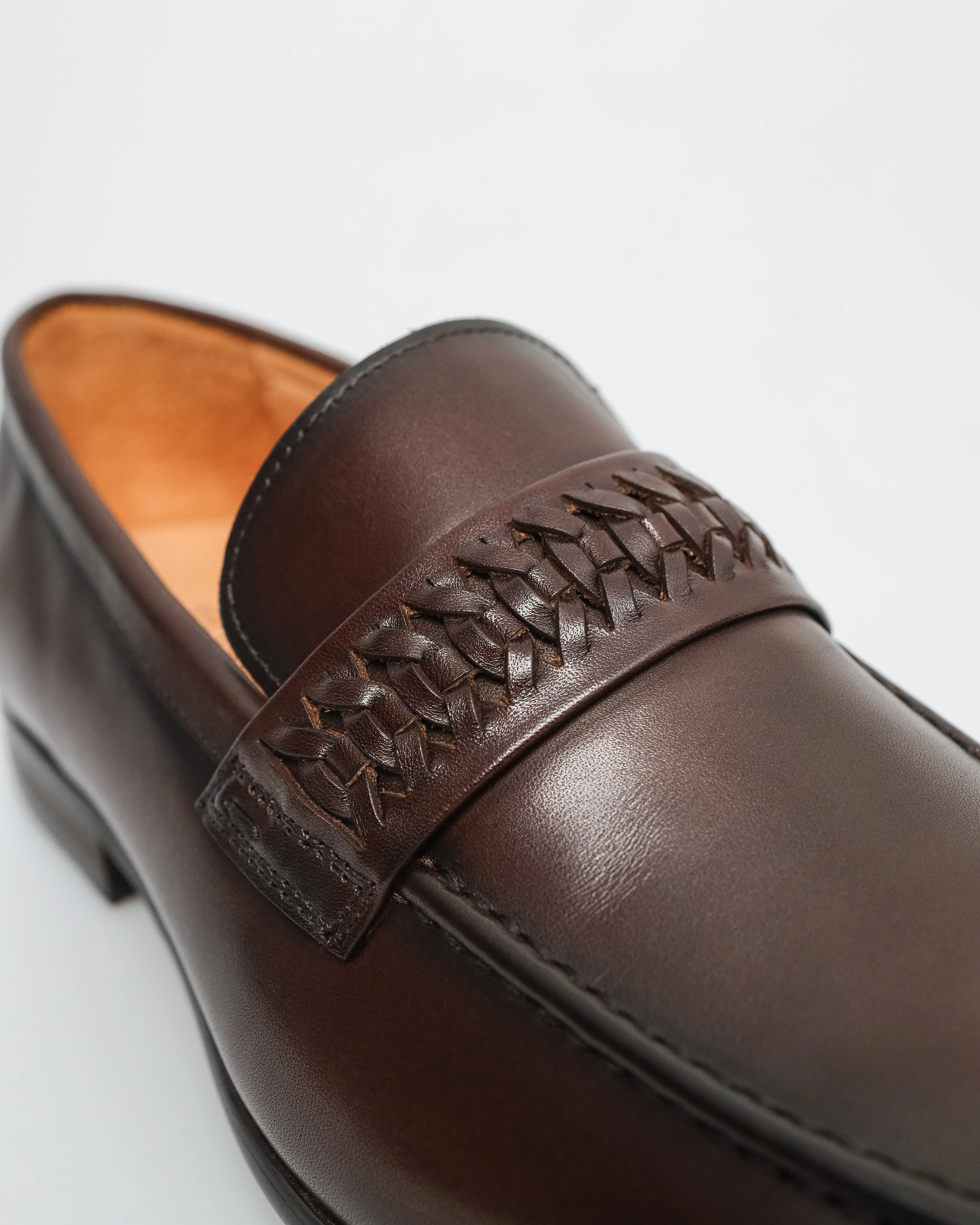 Tomaz F357 Men's Intrecciato Charm Loafers - Image 12