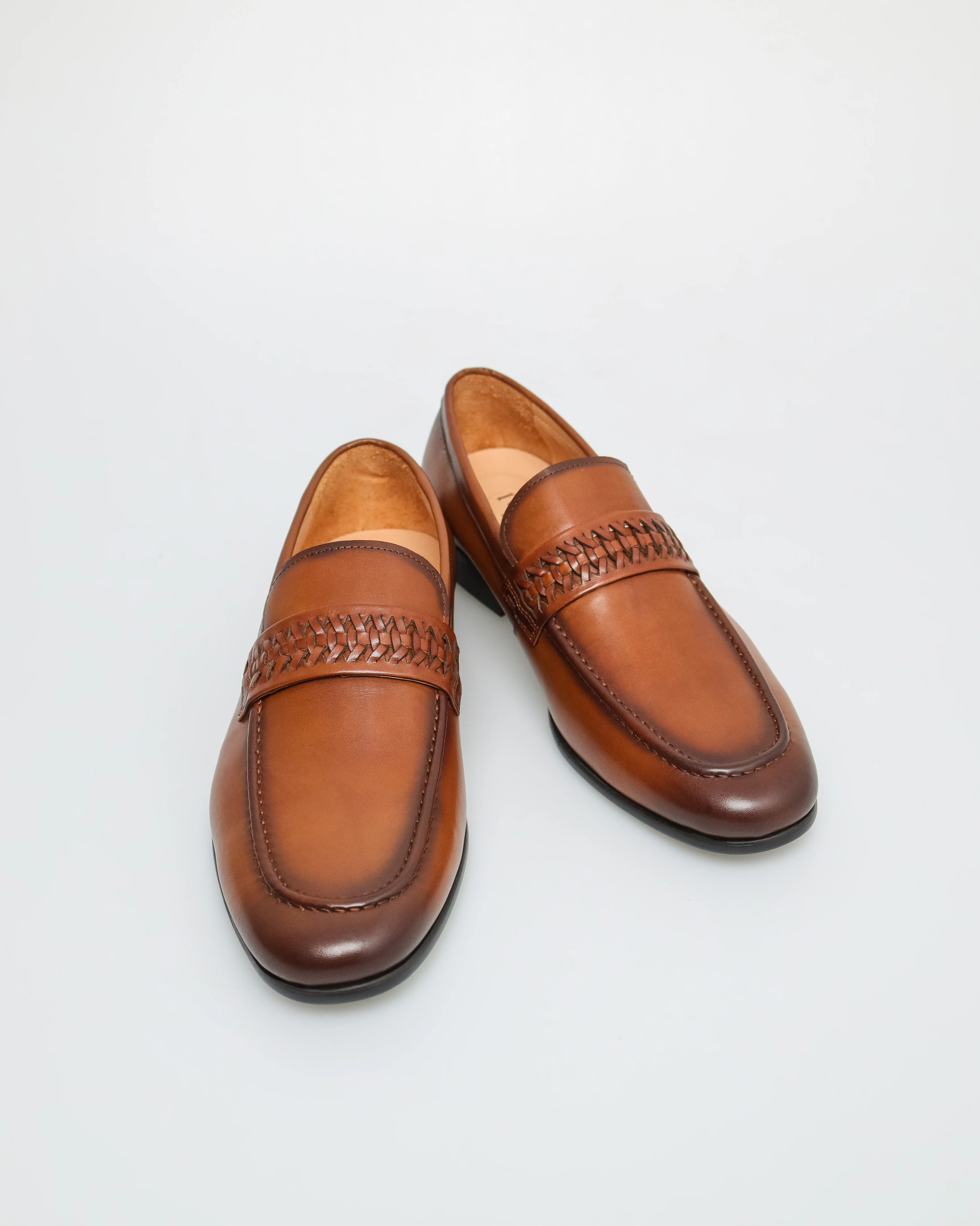 Tomaz F357 Men's Intrecciato Charm Loafers - Image 6