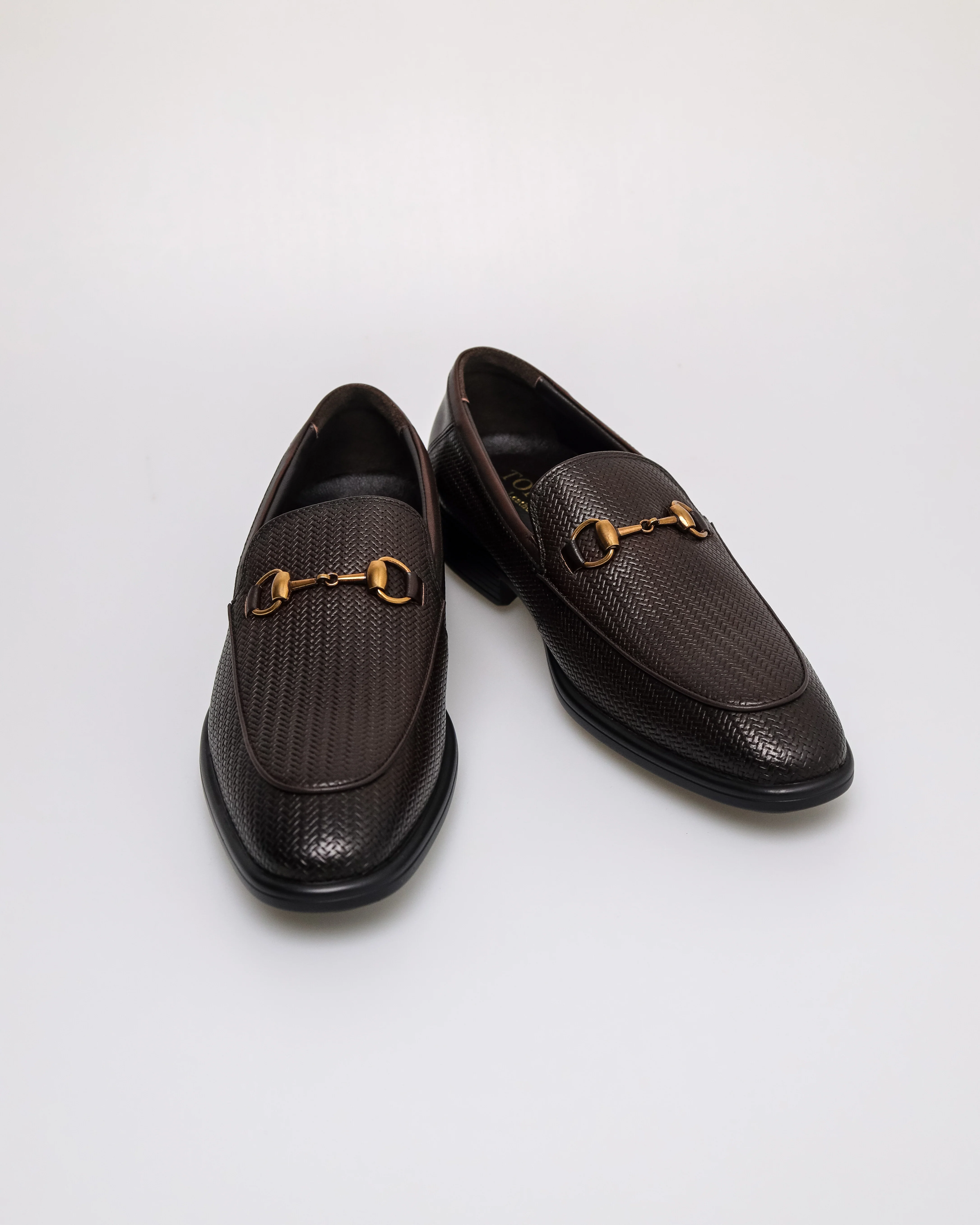 Tomaz F428 Men's Woven Horsebit Loafers - Image 10