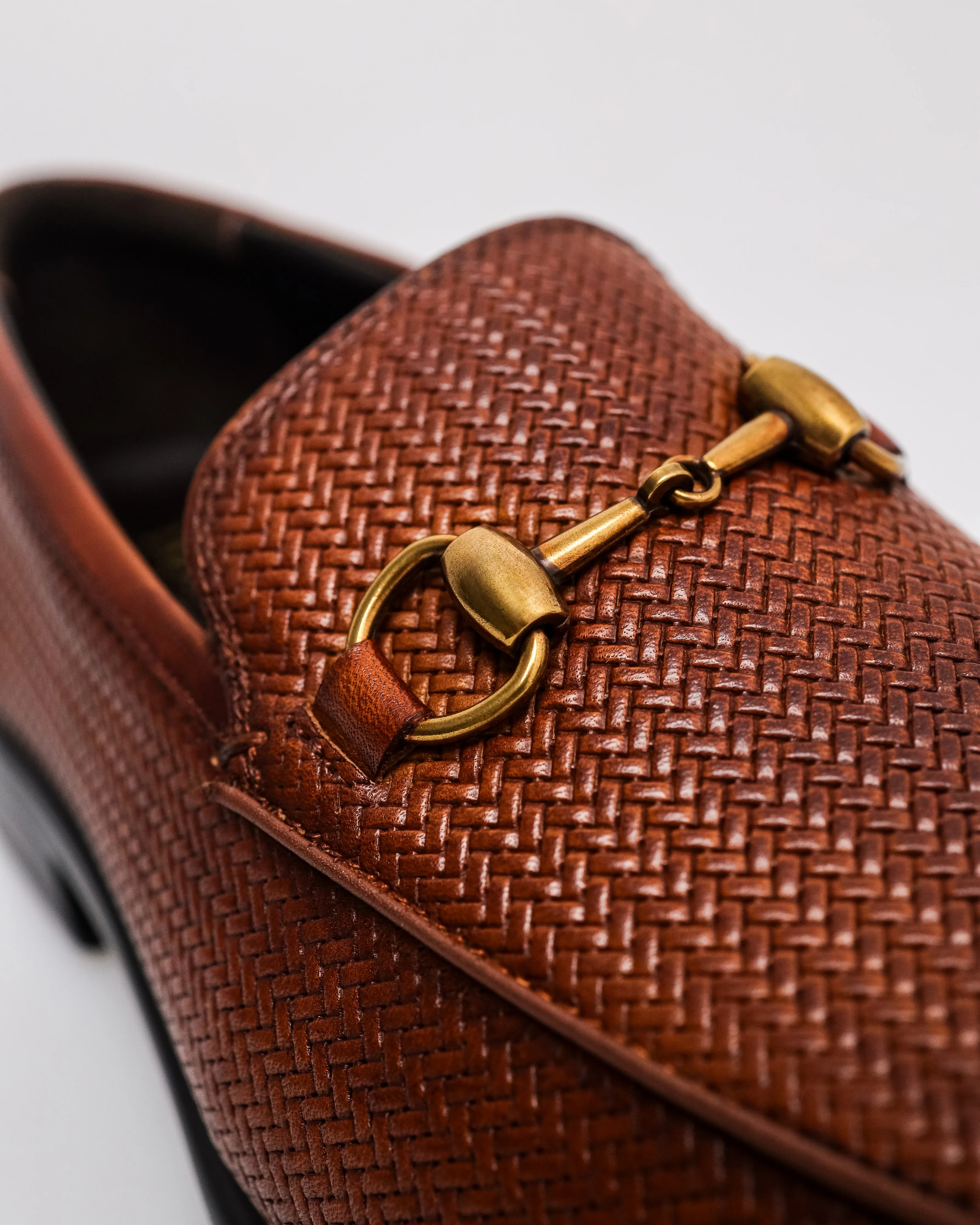 Tomaz F428 Men's Woven Horsebit Loafers - Image 4