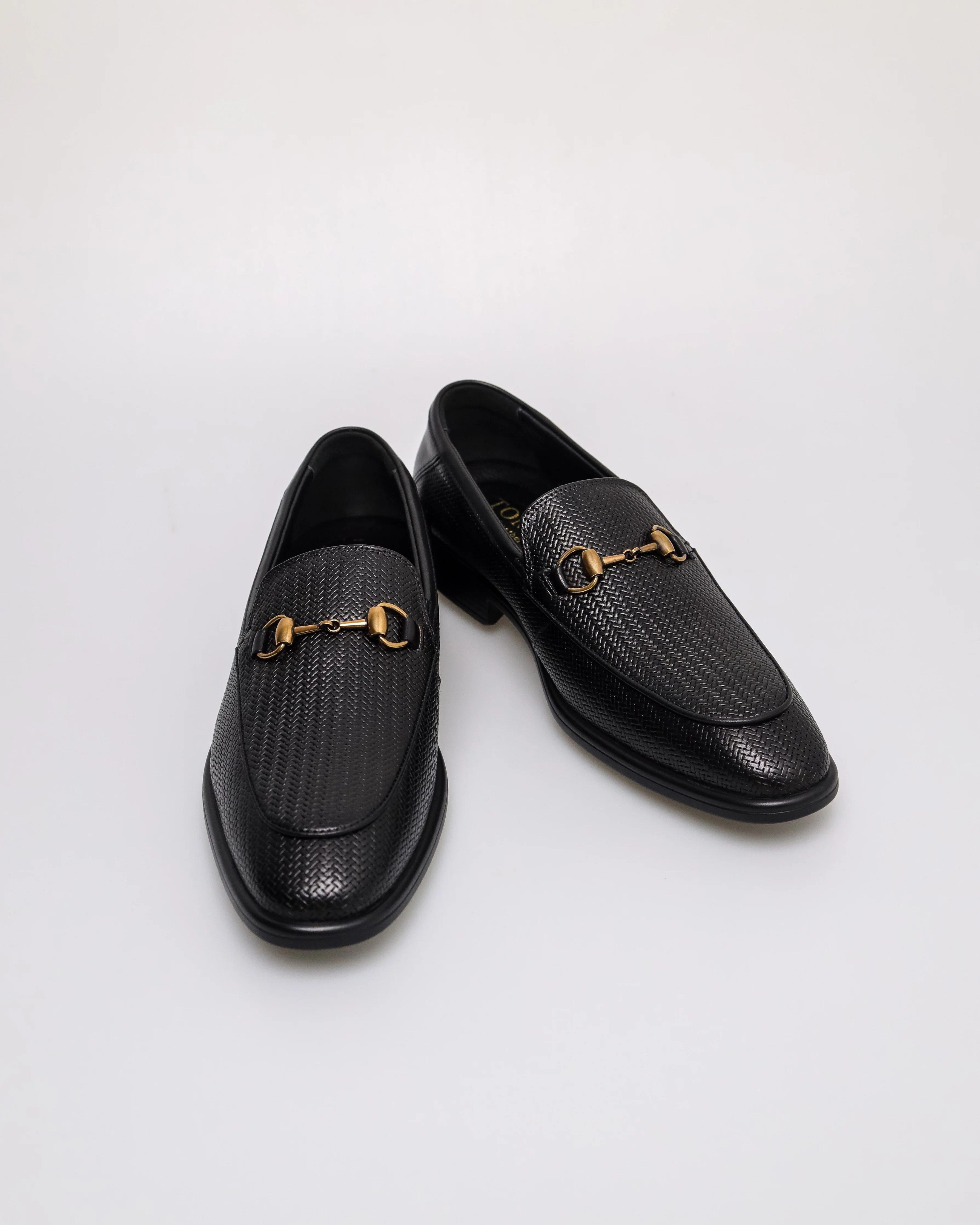 Tomaz F428 Men's Woven Horsebit Loafers - Image 6