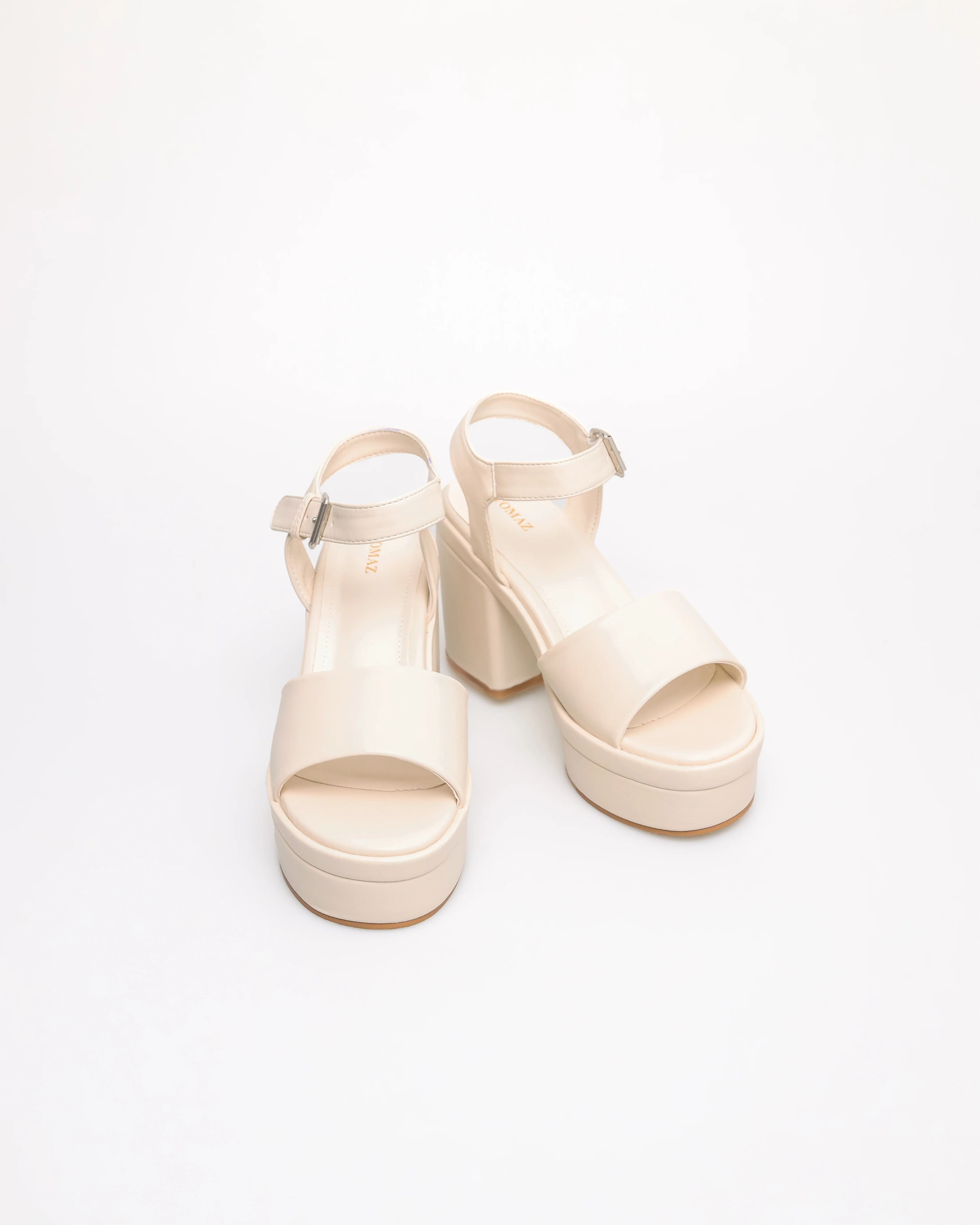 Tomaz FL074 Ladies Slingback Block Heels - Image 2