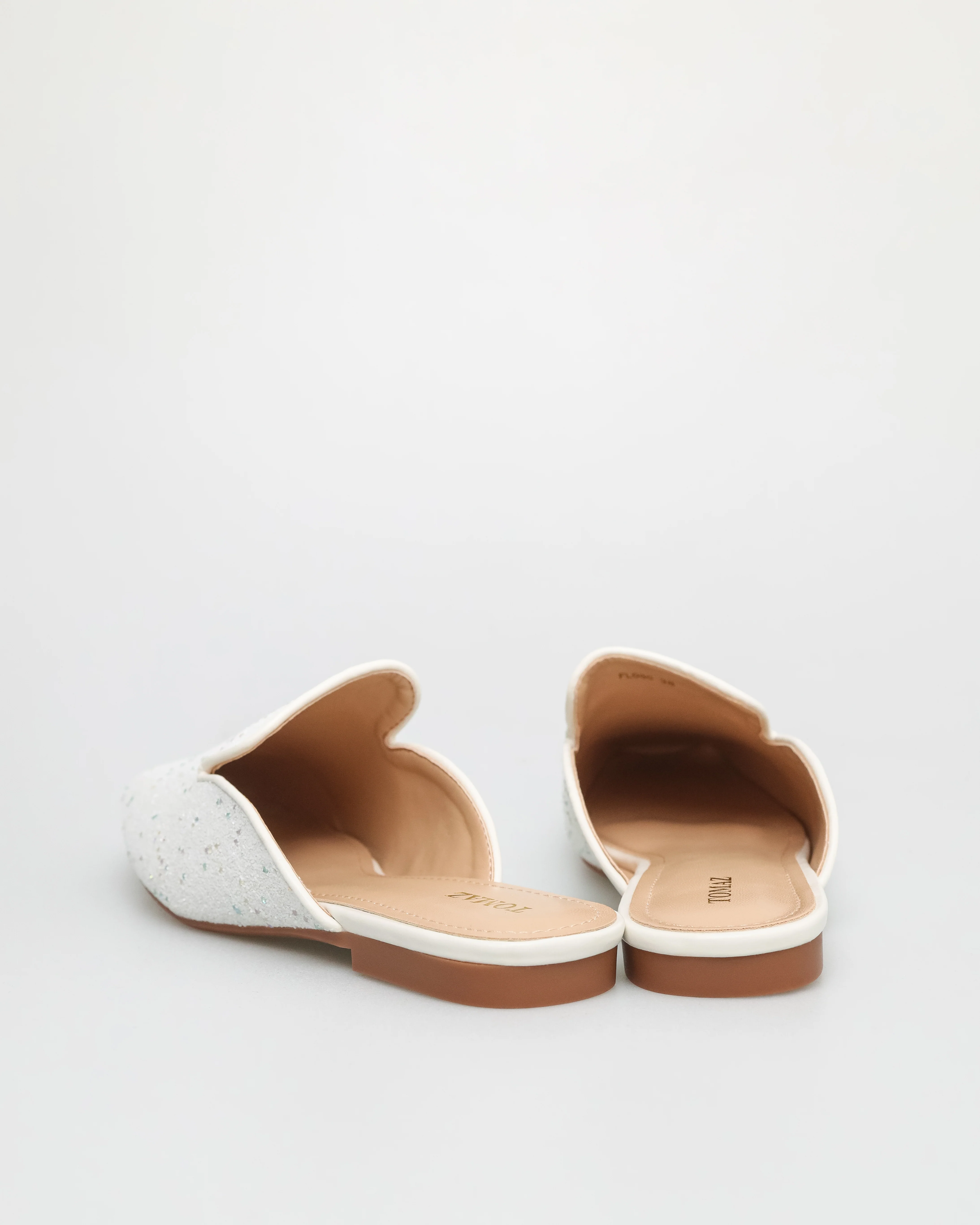 Tomaz FL086 Ladies Glitter Mules - Image 7