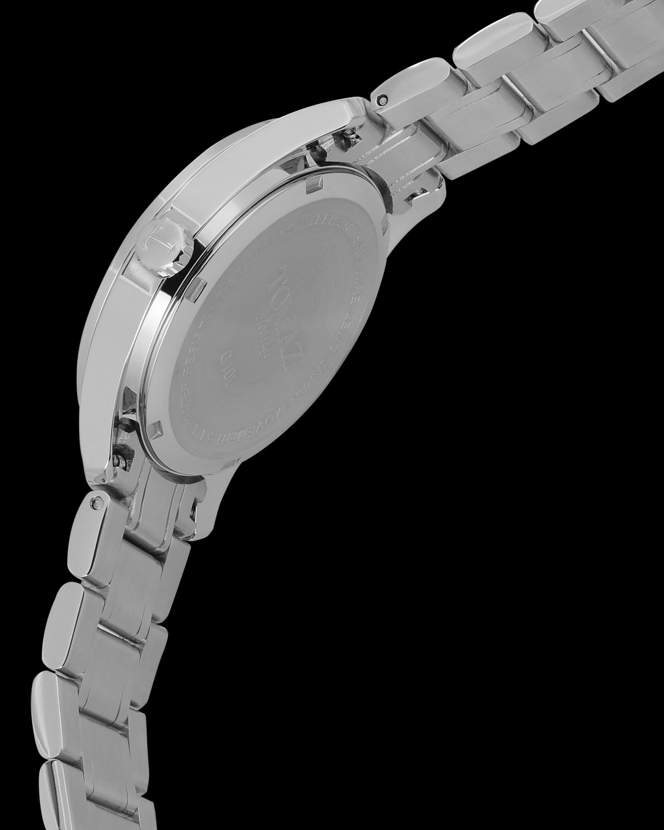 Tomaz G10L-CD1 Moon Phase (Silver) with Silver Stainless Steel - Image 2