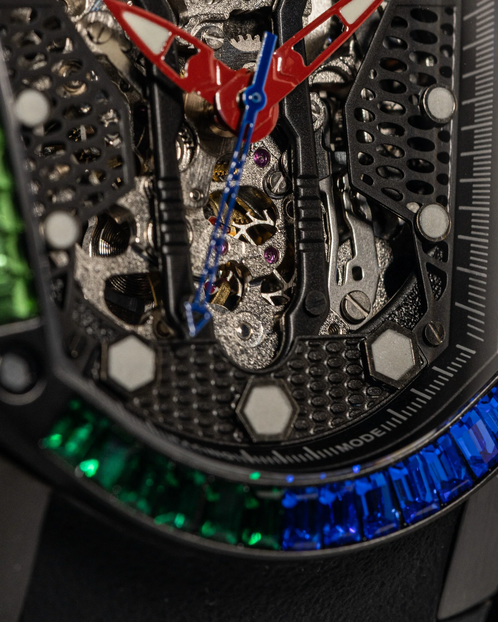Tomaz GT Skeleton TW028-D11 Crystal Watch – Comfort Strap - Image 4