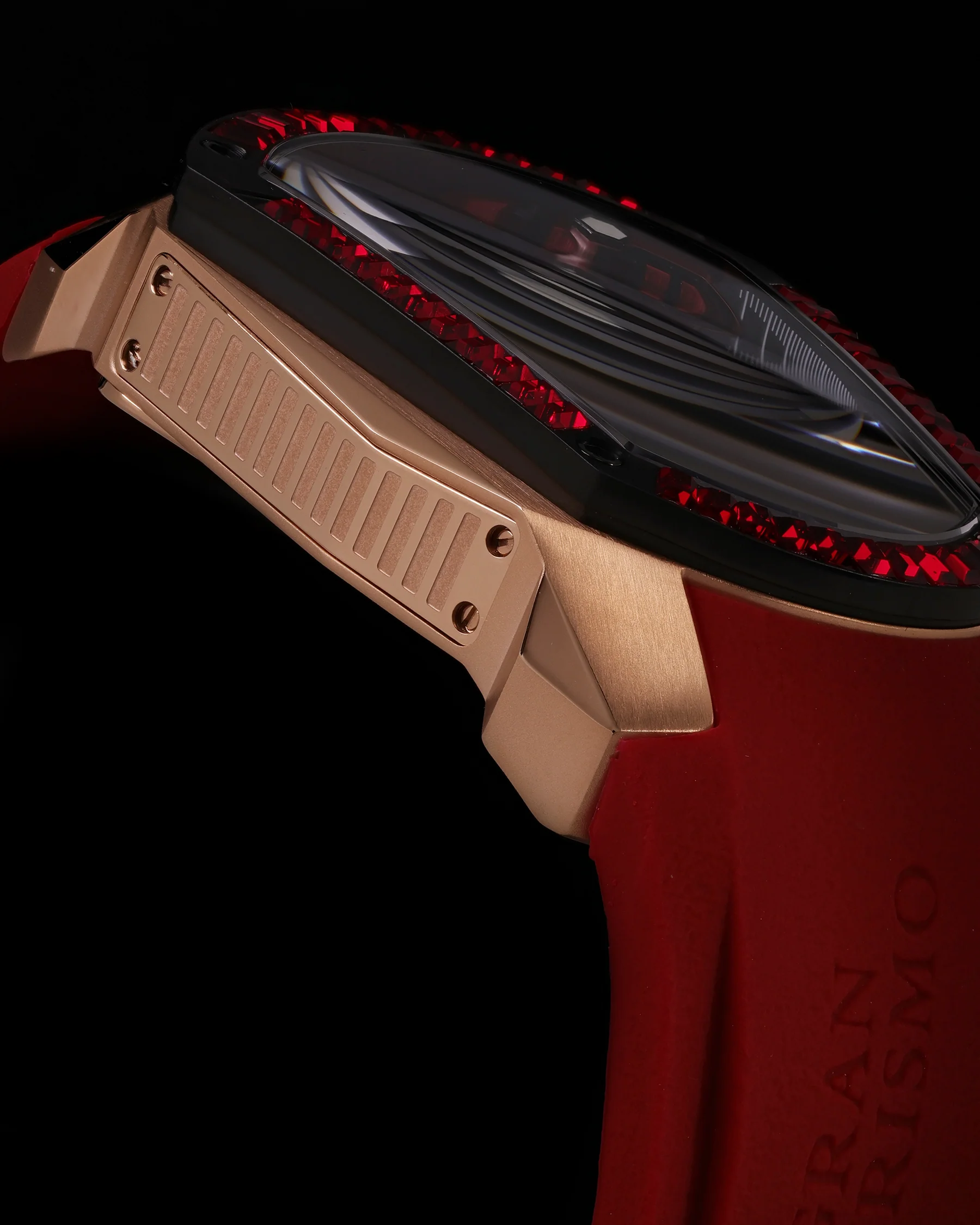 Tomaz GT Skeleton TW028-D13 Crystal Watch β Comfort Strap - Image 3