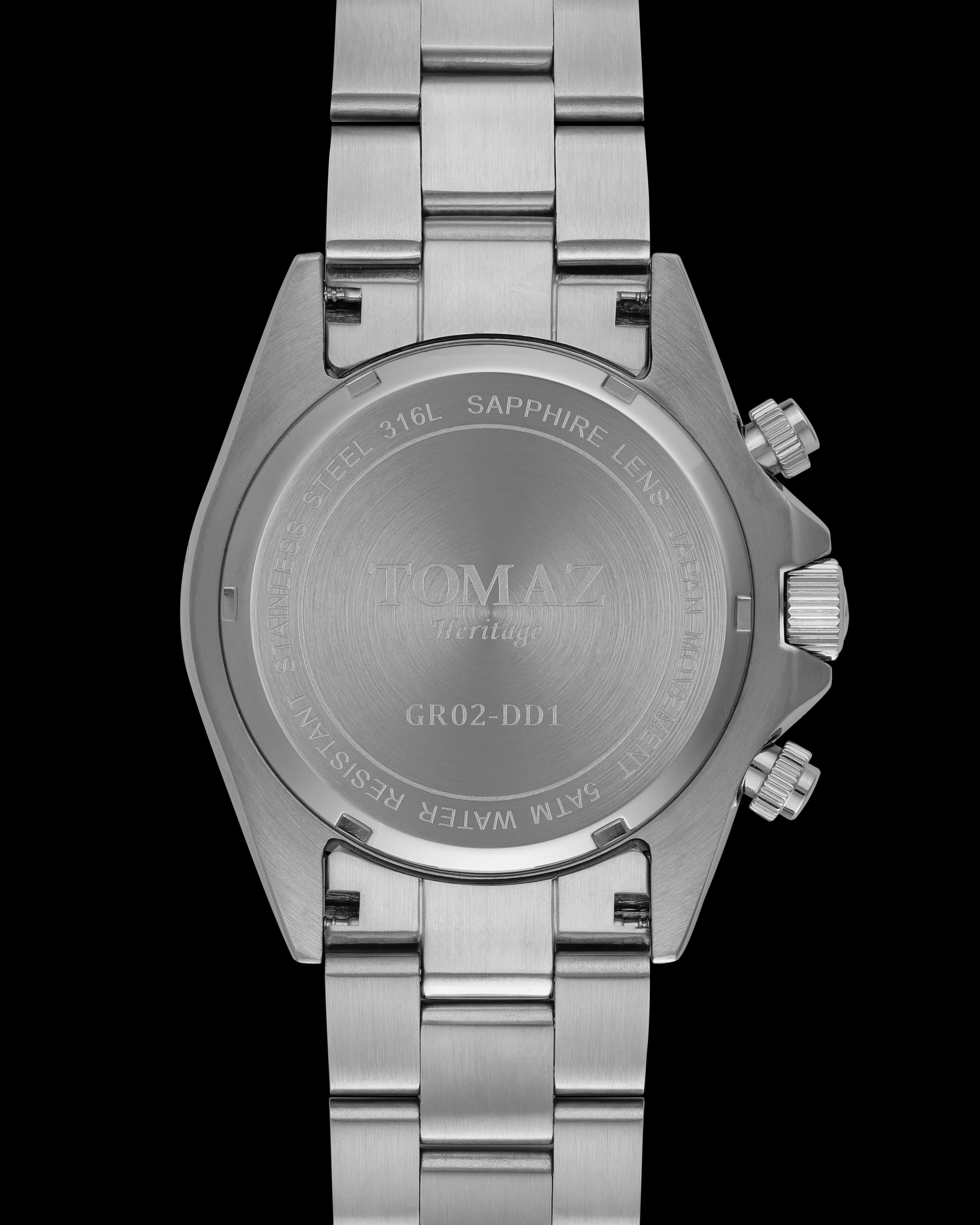Tomaz Heritage GR02-DD1 Elegant Stainless-Steel Strap - Image 2