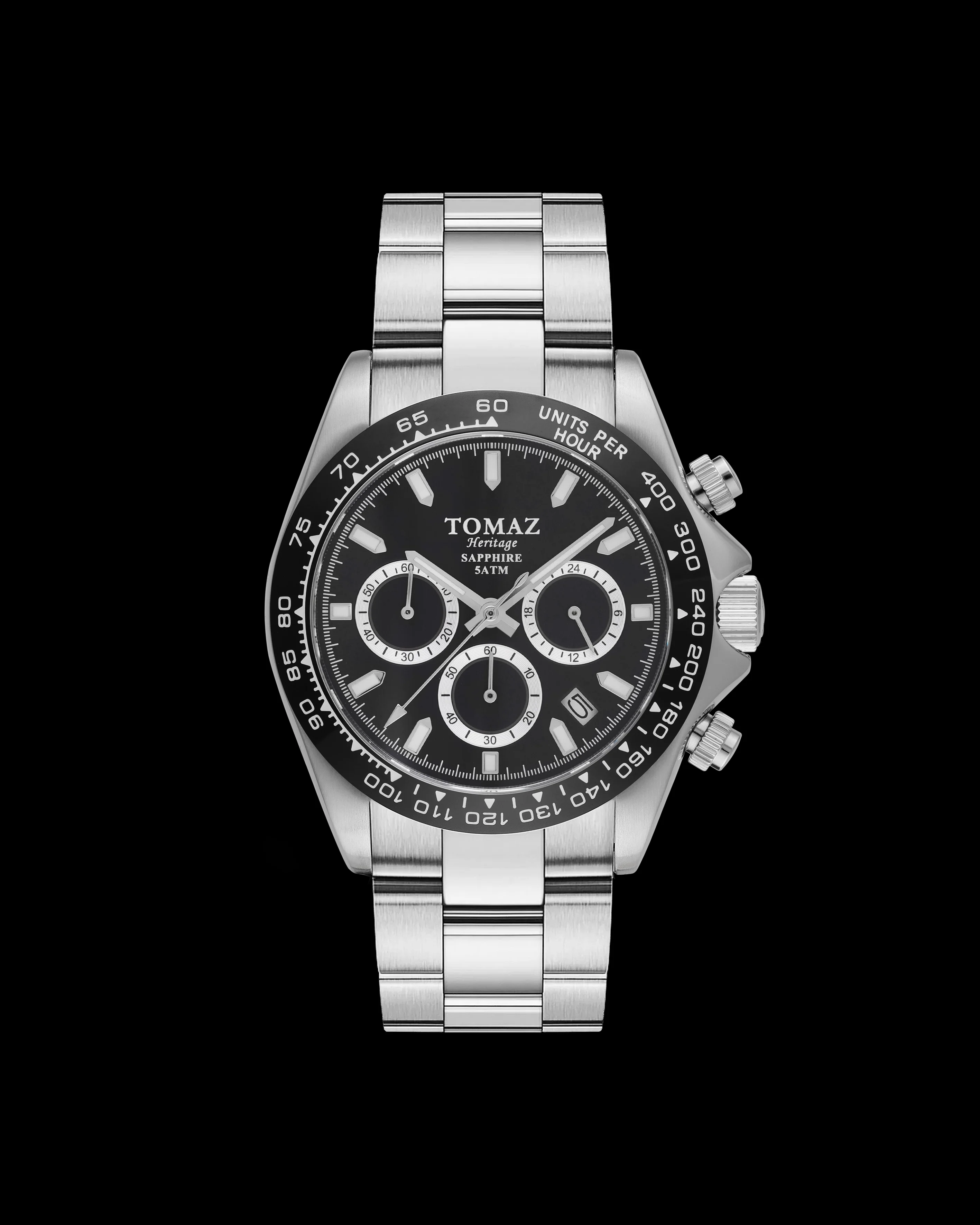 Tomaz Heritage GR02-DD2 Elegant Stainless-Steel Strap
