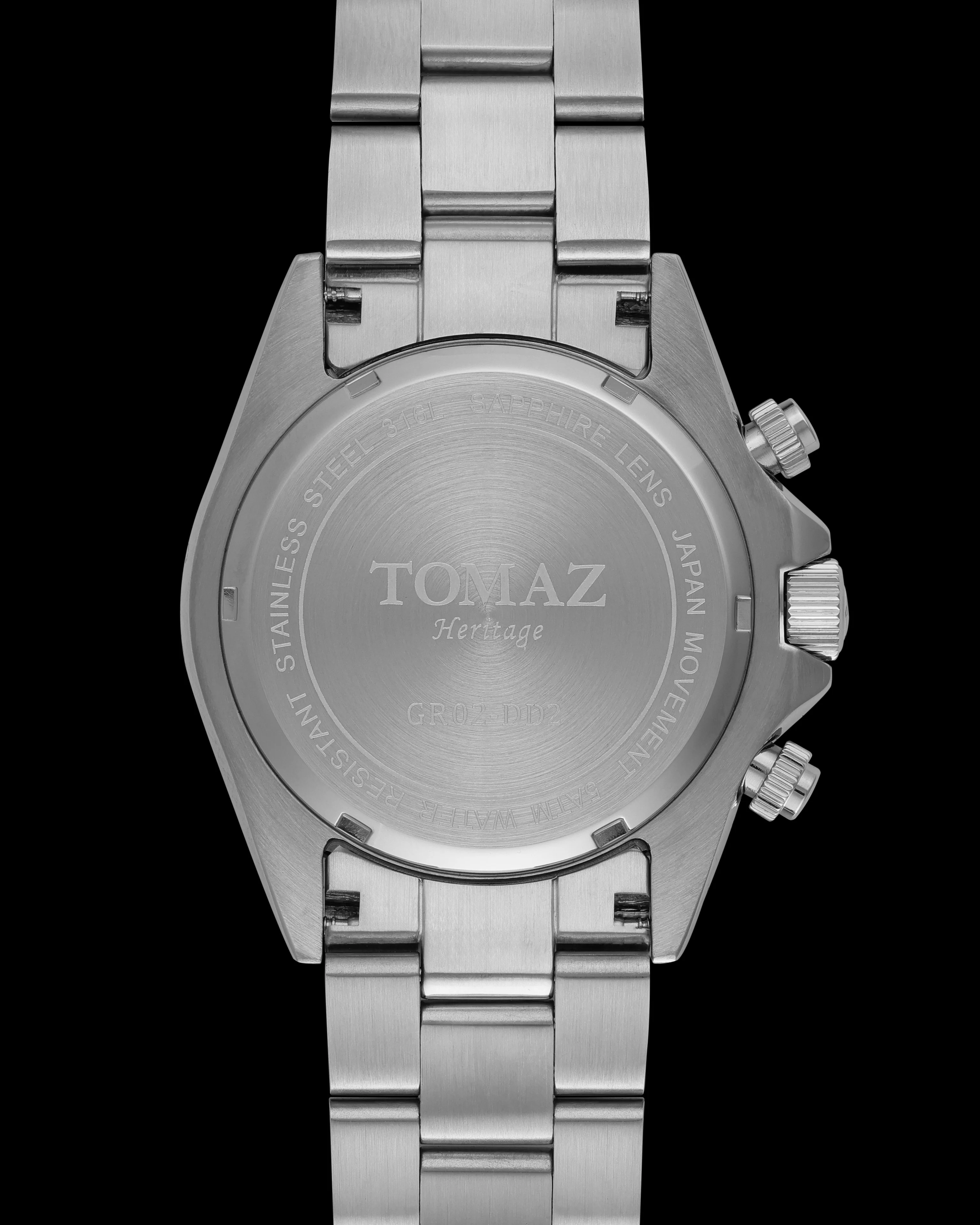 Tomaz Heritage GR02-DD2 Elegant Stainless-Steel Strap - Image 2
