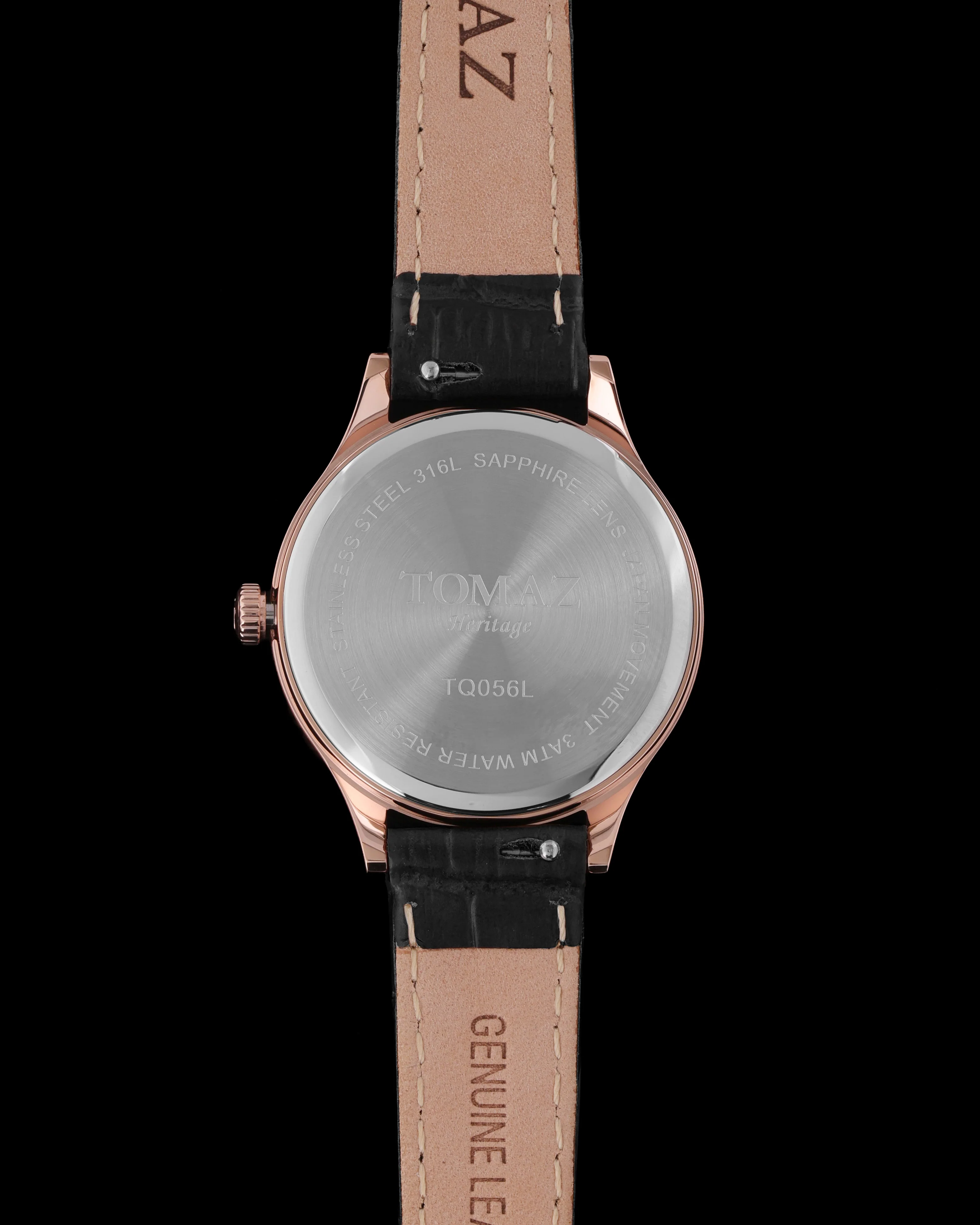 Tomaz Heritage TQ056L-D3 Ladies Watch – Leather Strap - Image 2