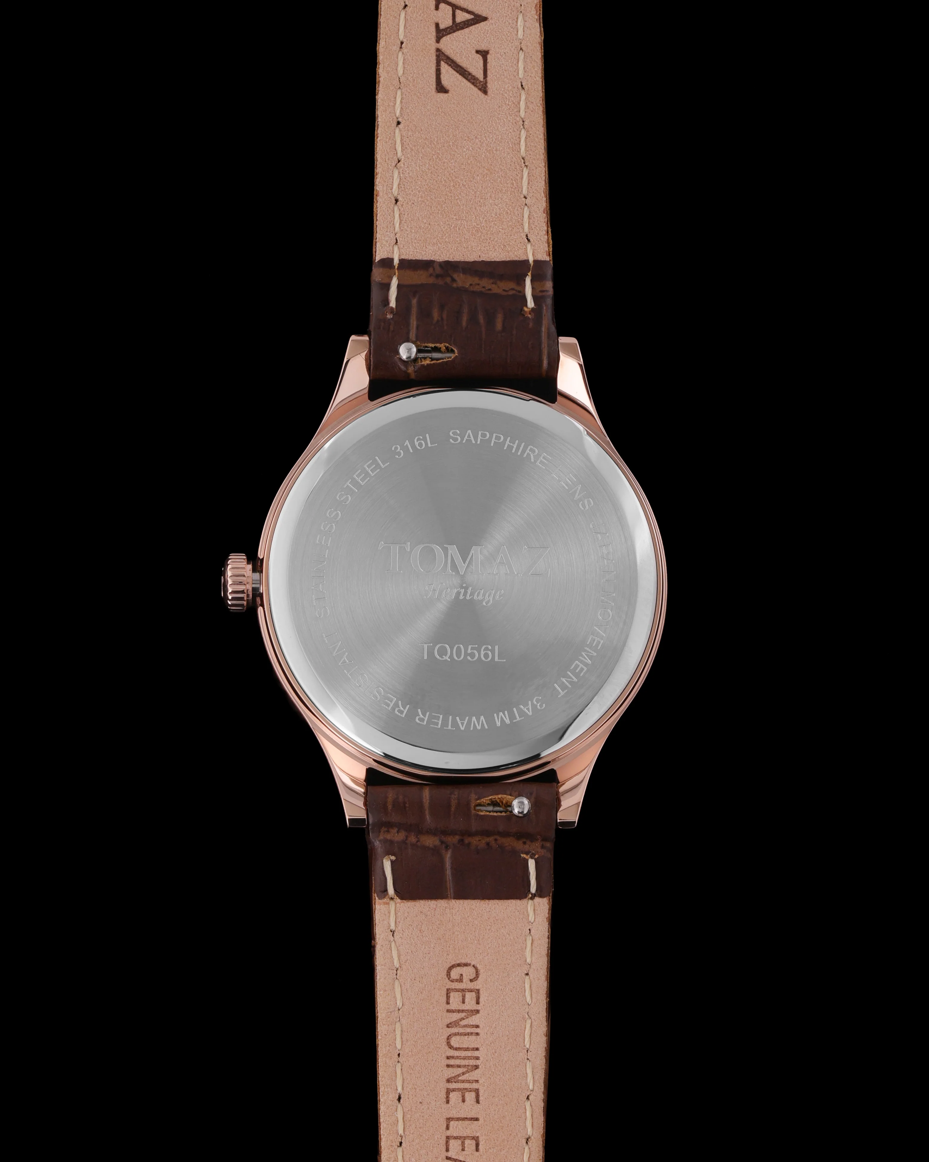Tomaz Heritage TQ056L-D4 Ladies Watch – Leather Strap - Image 2