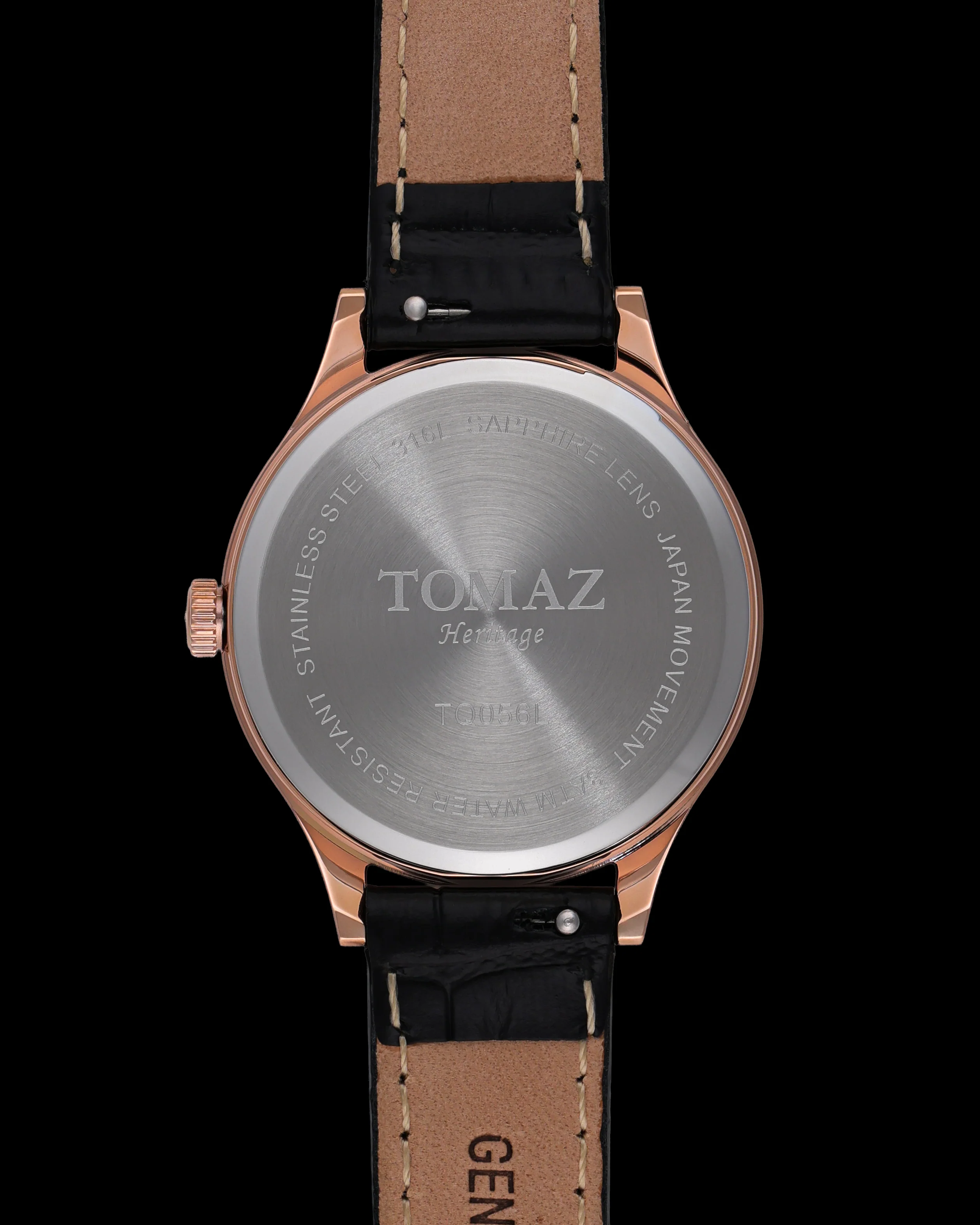 Tomaz Heritage TQ056L-D5 Ladies Watch – Leather Strap - Image 2