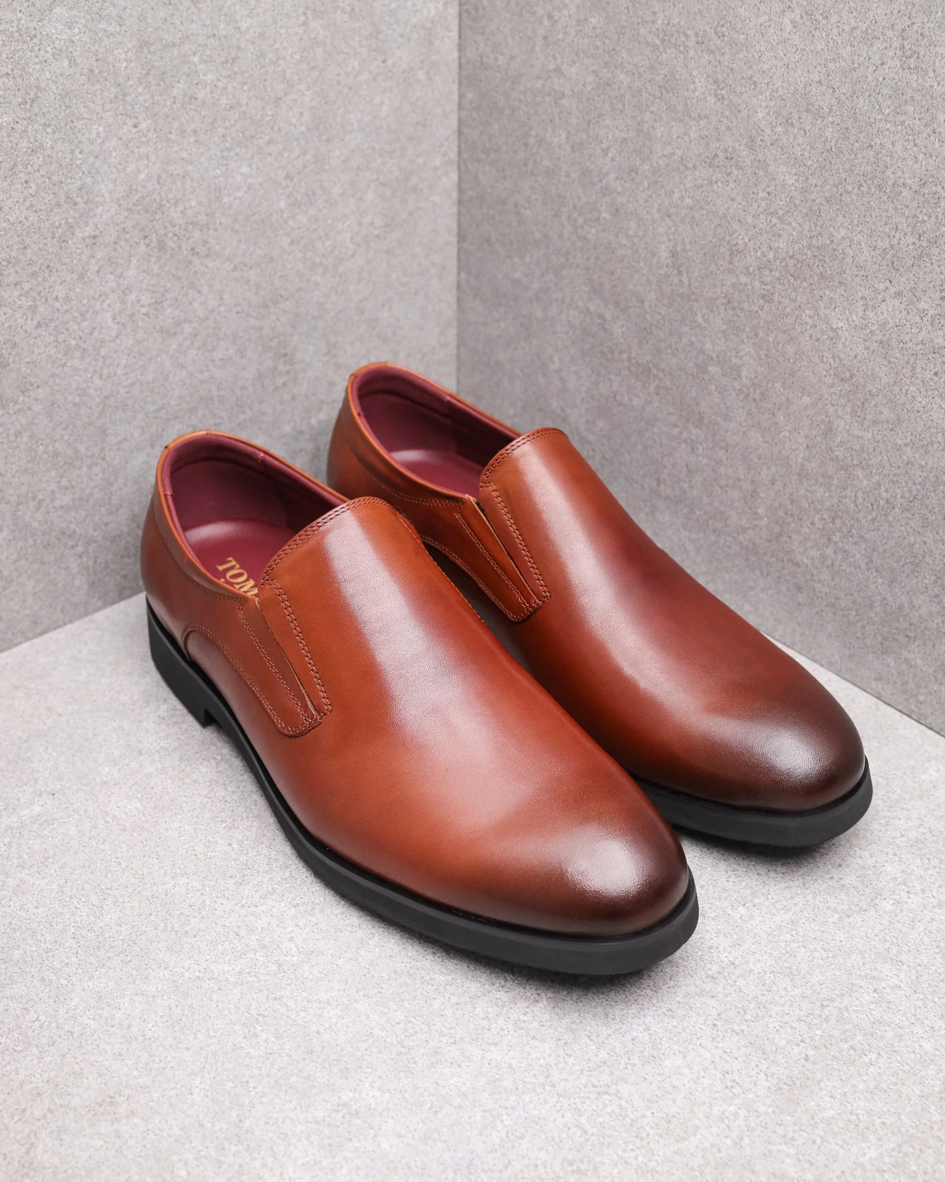 Tomaz HF046 Men's Plain Toe Slip On - Image 5