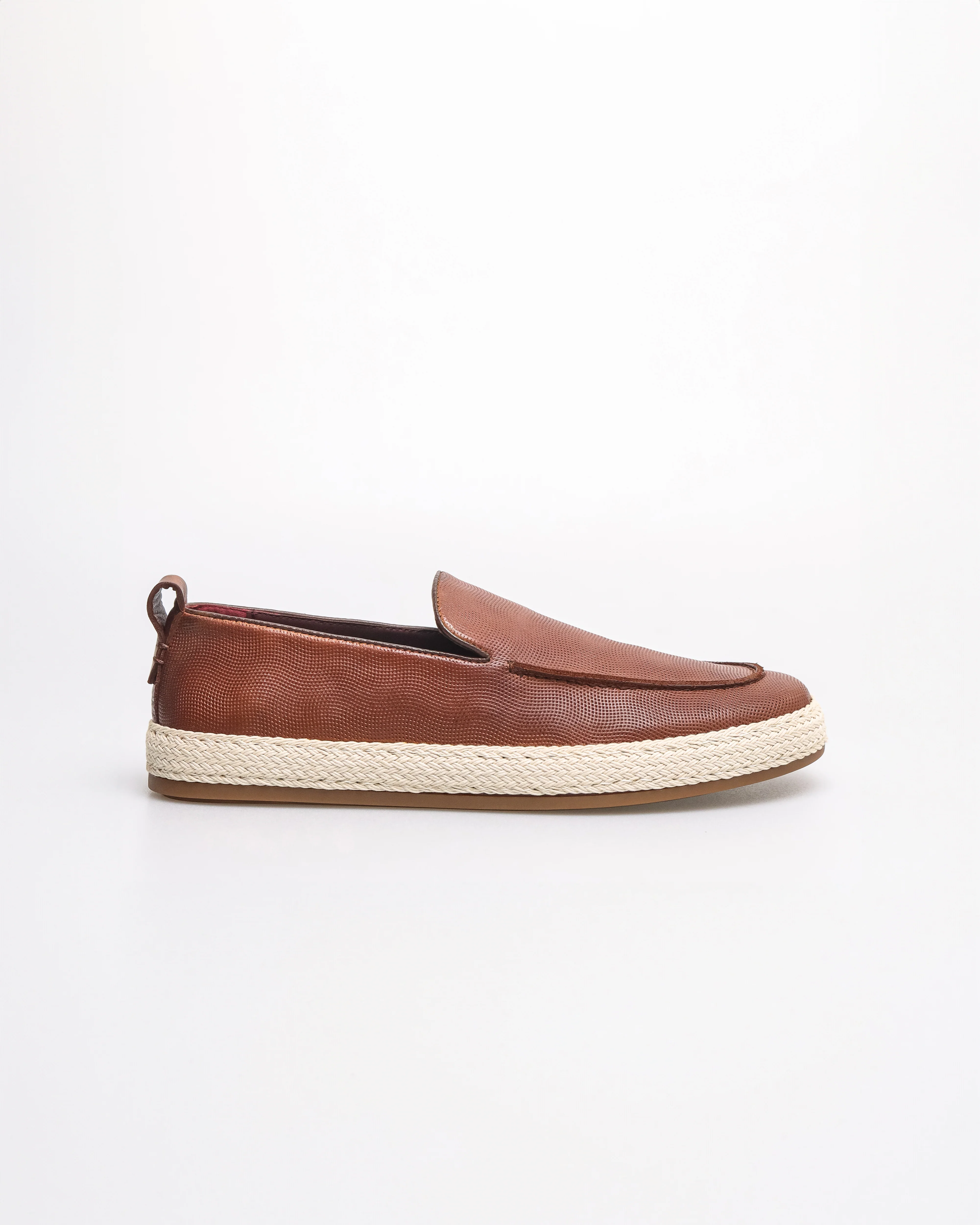Tomaz HF104 Men's Plain Textured Loafers - Image 5