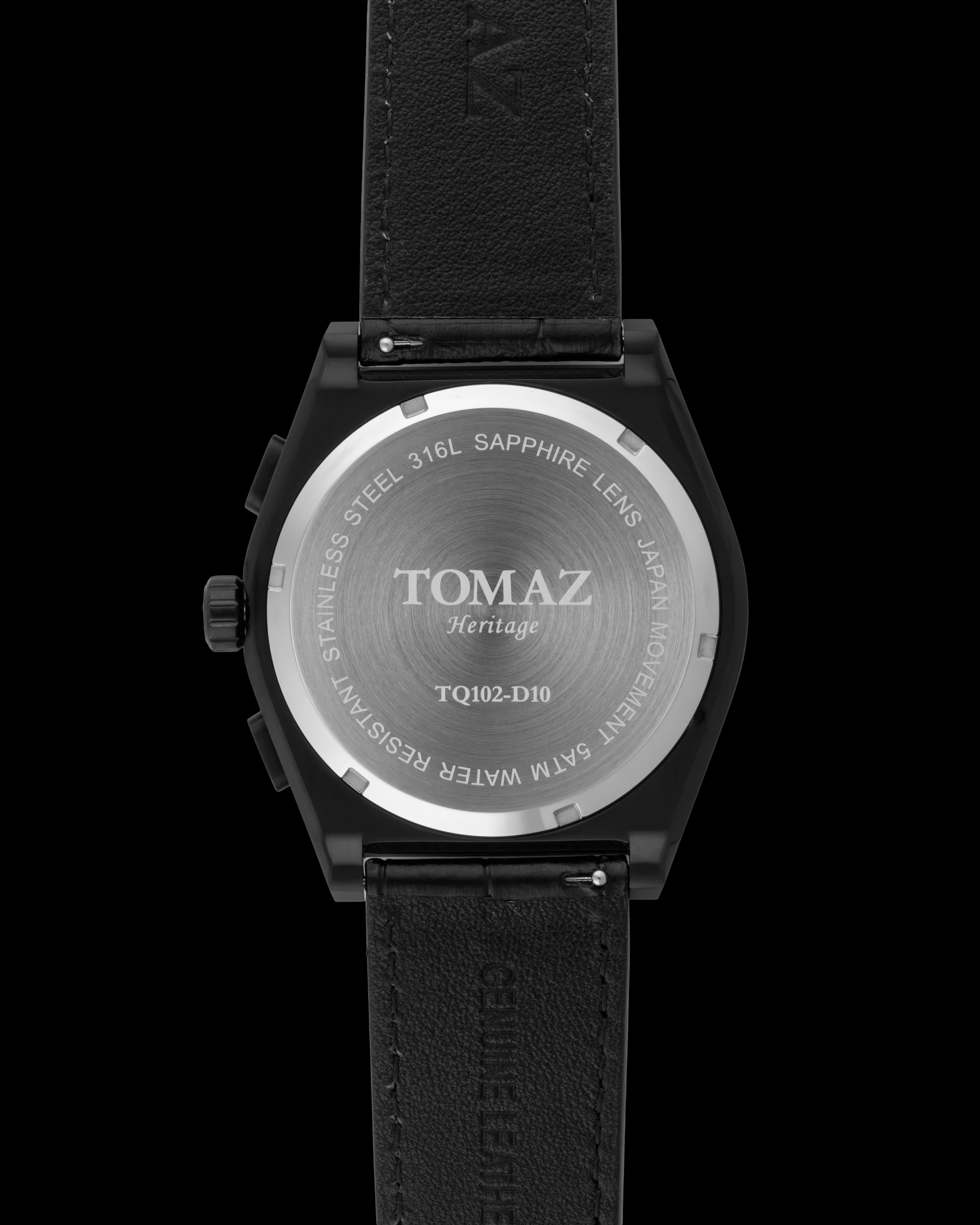 Tomaz Jezper II TQ102-D10 Black/Yellow/Navy Quartz Men’s Watch - Image 2