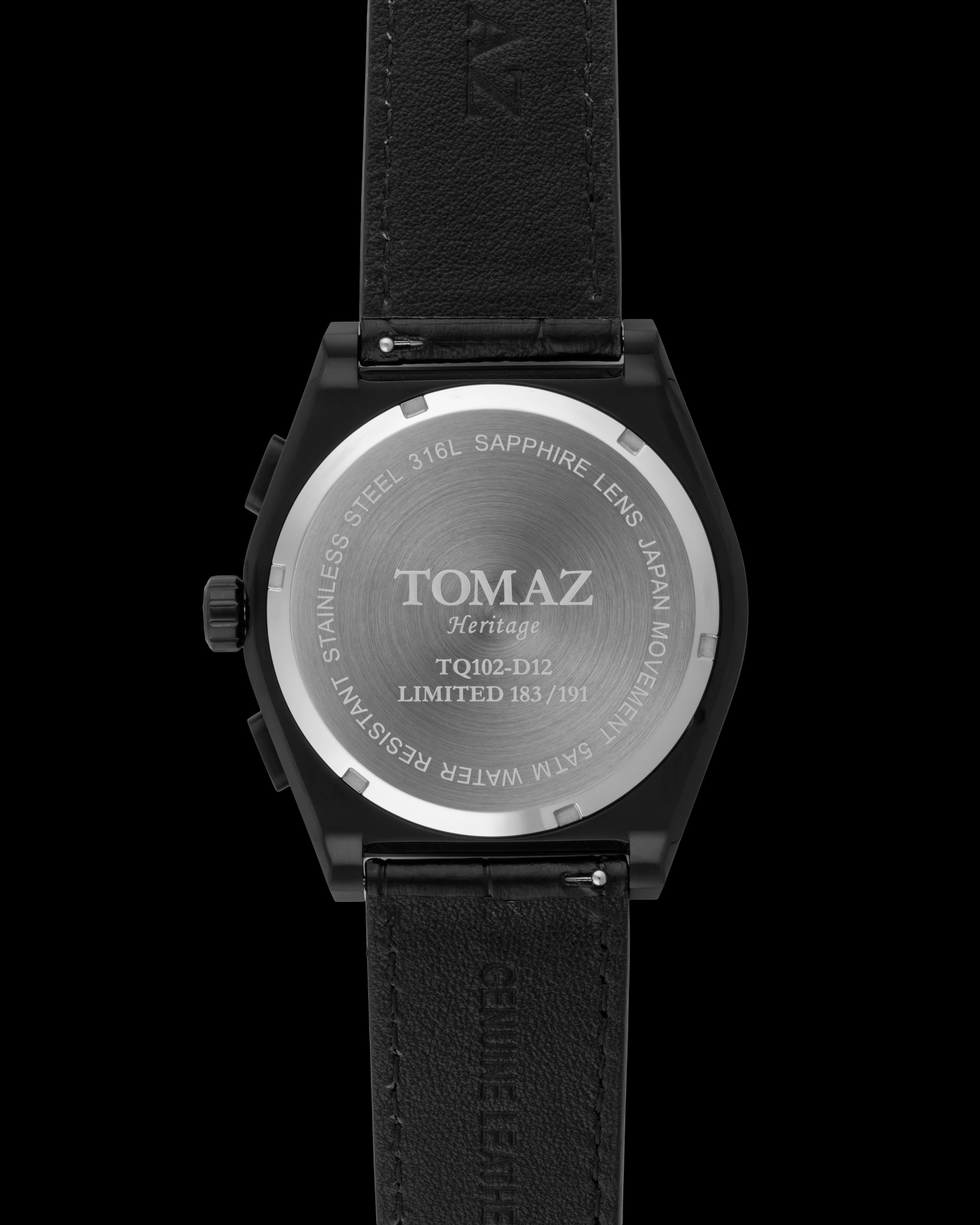 Tomaz Jezper II TQ102-D12 Black/Purple Quartz Men’s Watch - Image 2