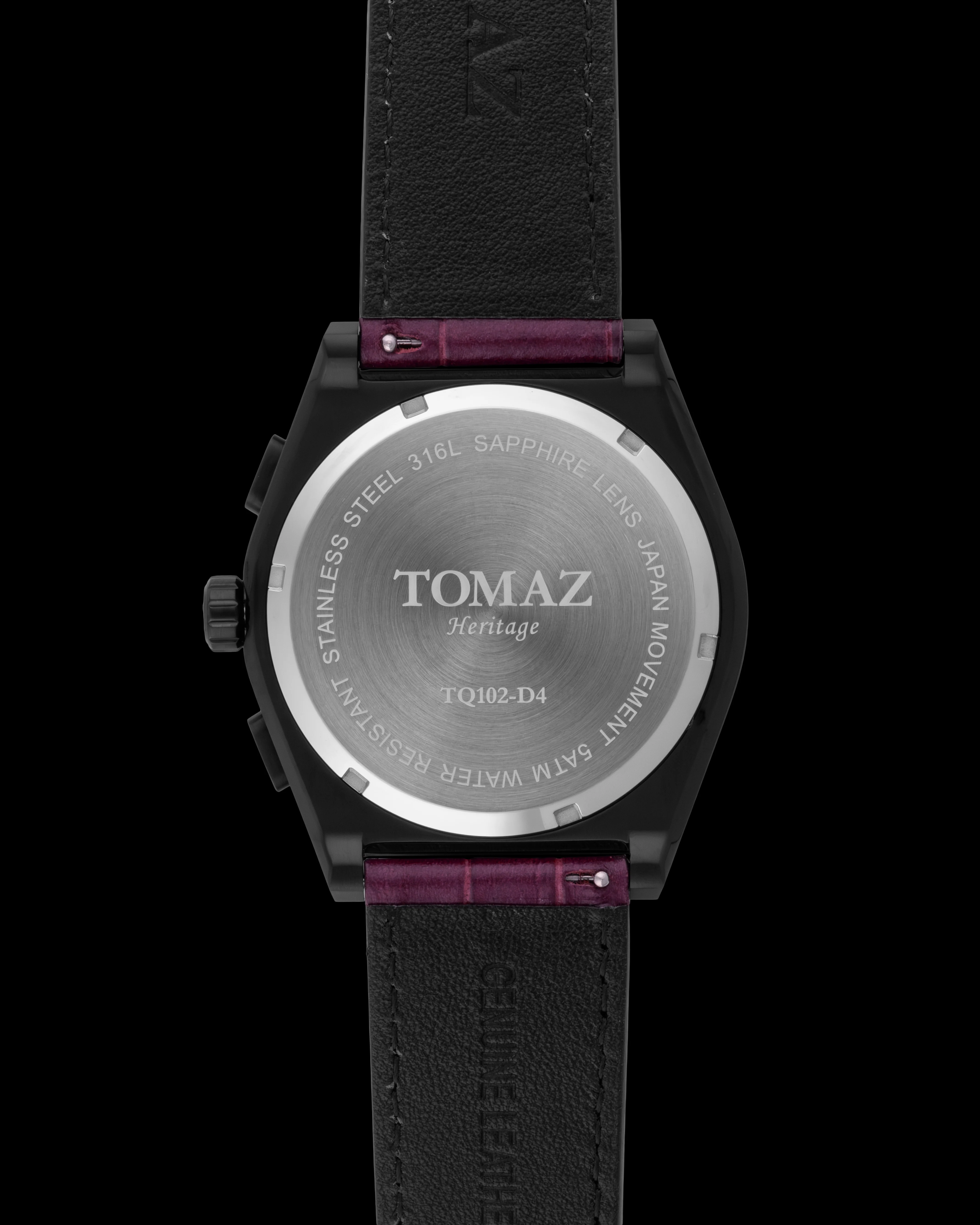 Tomaz Jezper II TQ102-D8 Black/Rosegold Quartz Men’s Watch - Image 2
