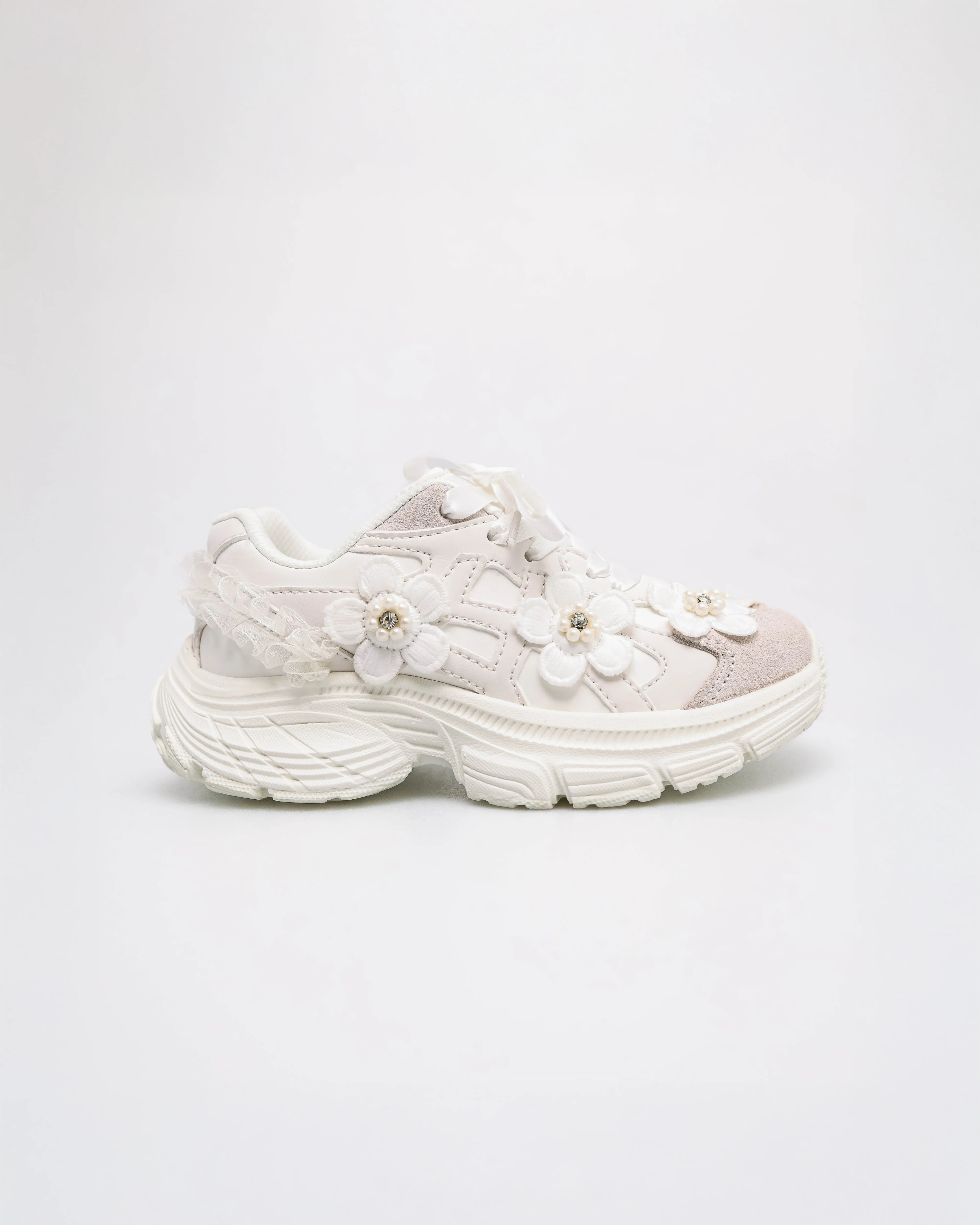 Tomaz KC002 Kids Flowery Sneakers