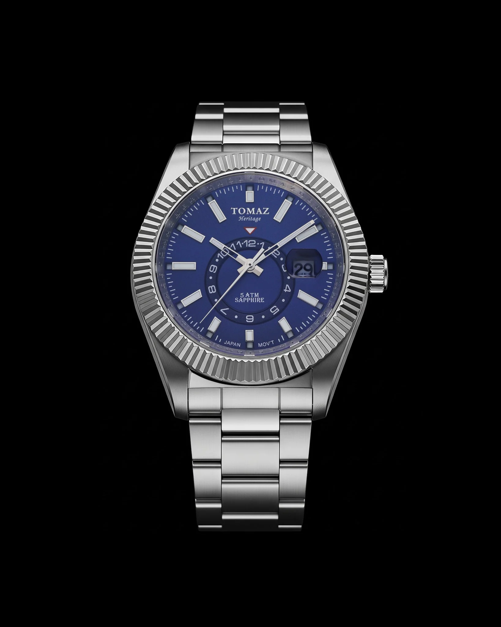 Tomaz Men's Watch G4M-DD with Stainless Steel Strap - Image 3