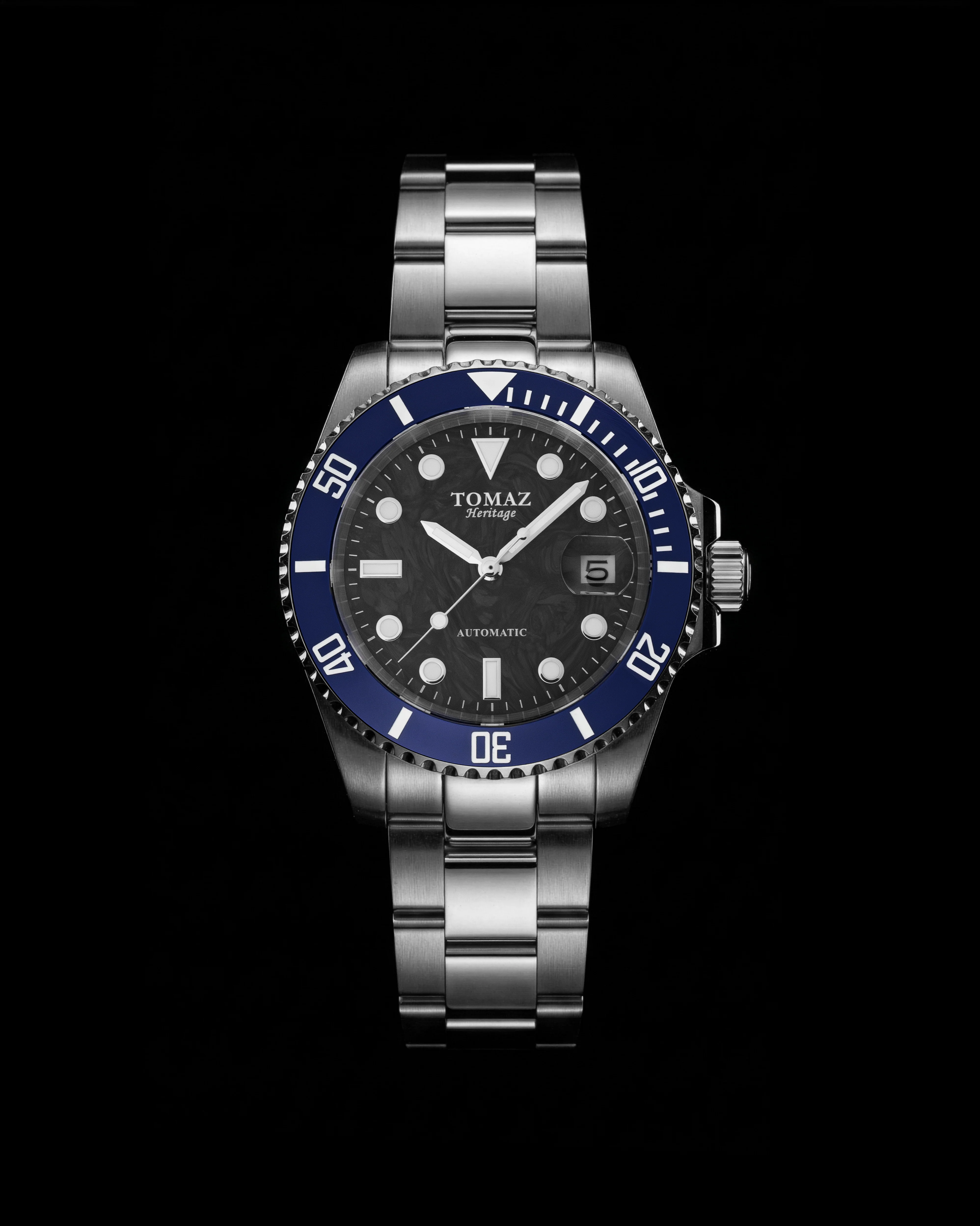 Tomaz Men's Watch GR01-BD1 with Stainless Steel Strap