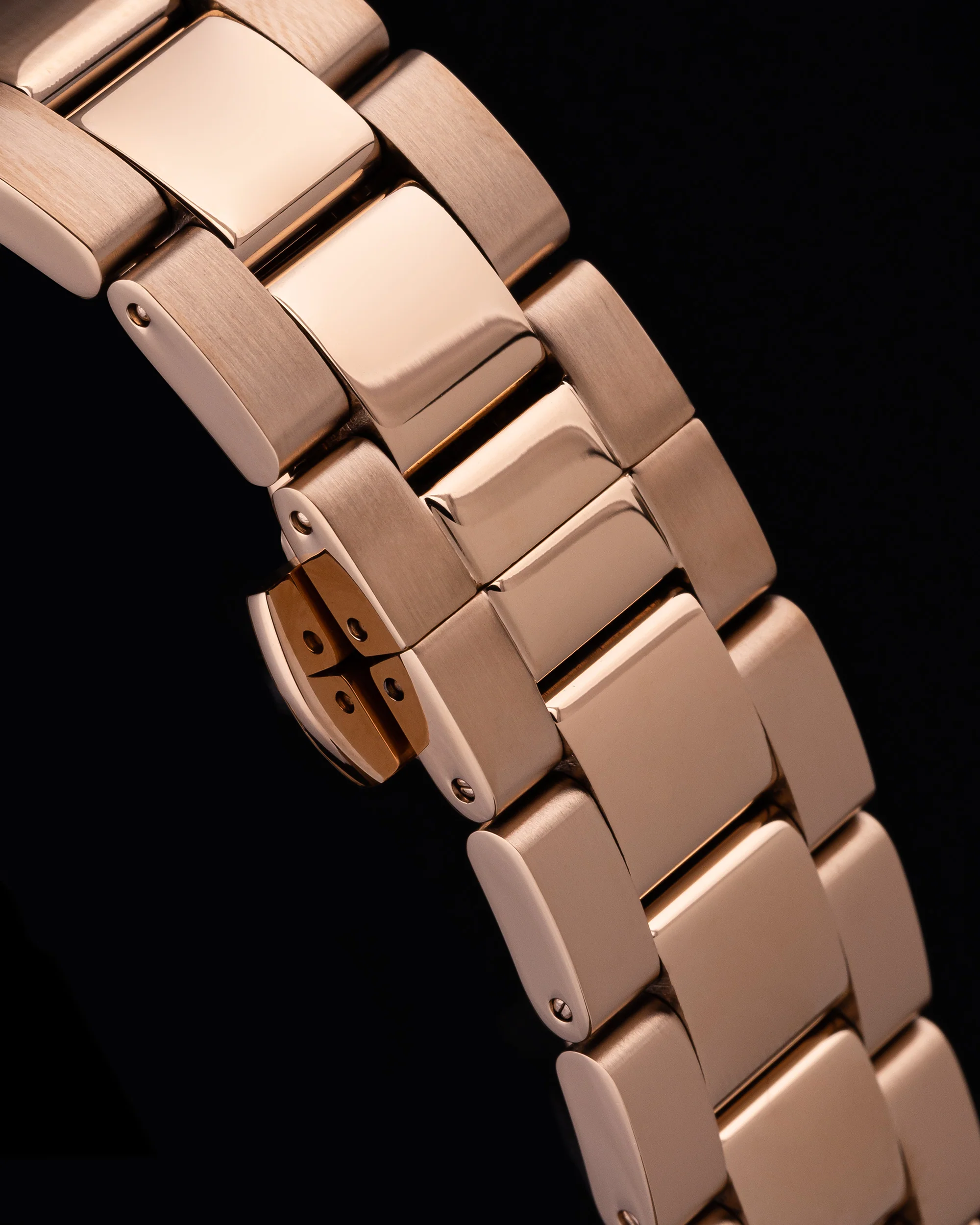 Tomaz Men's Watch GR01BS-D15 (Rosegold) with Navy Purple White Swarovski (Rosegold Stainless Steel) - Image 5