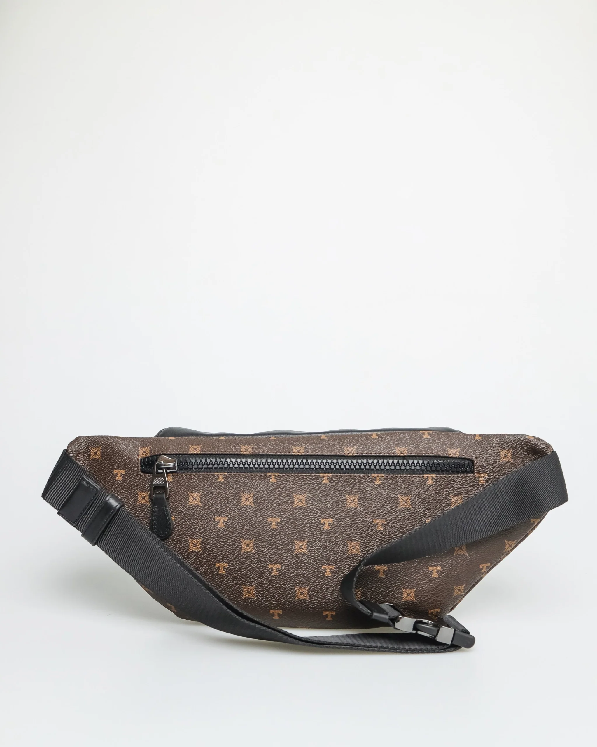 Tomaz Monogram NT-TZ429 Men's Crossbody Pocket Bag - Image 3