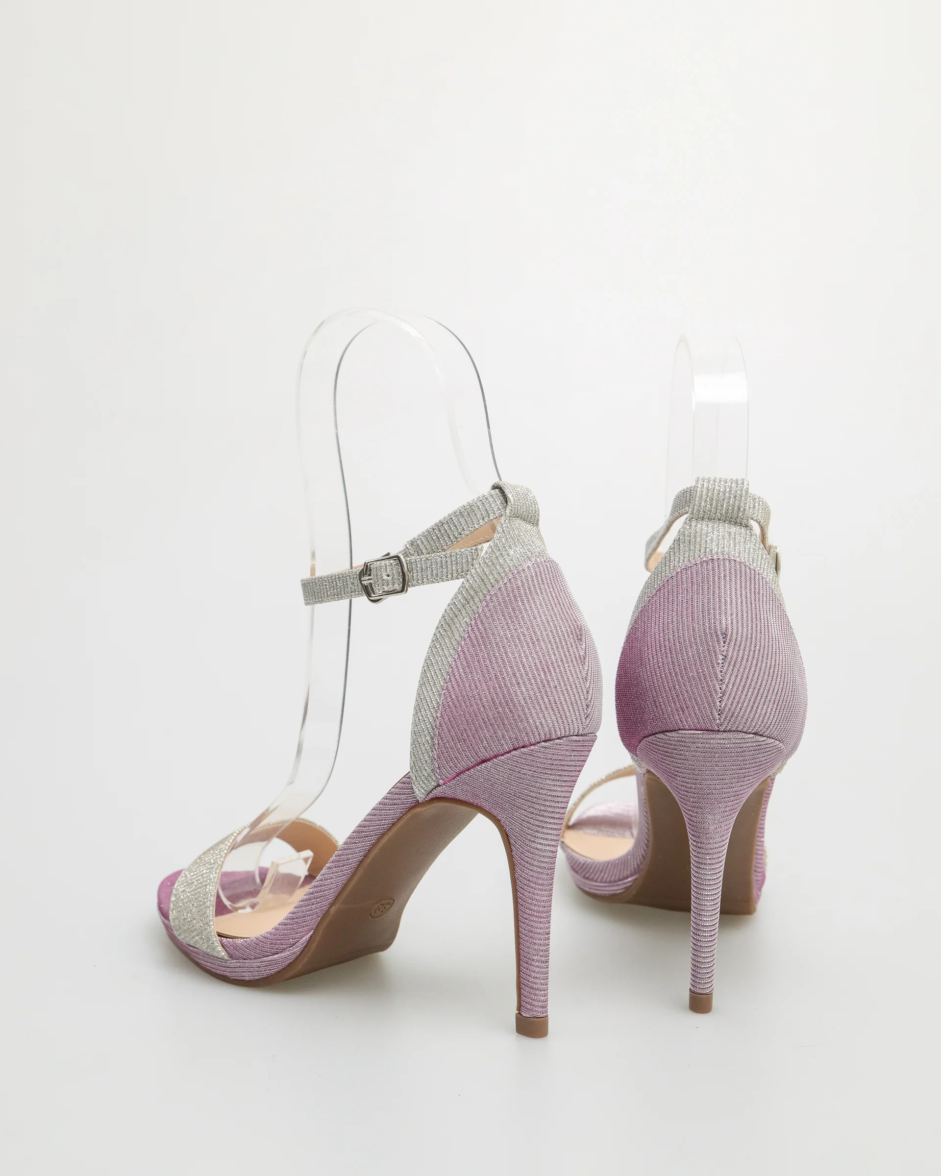 Tomaz NN161 Ladies Glitter Heels - Image 7