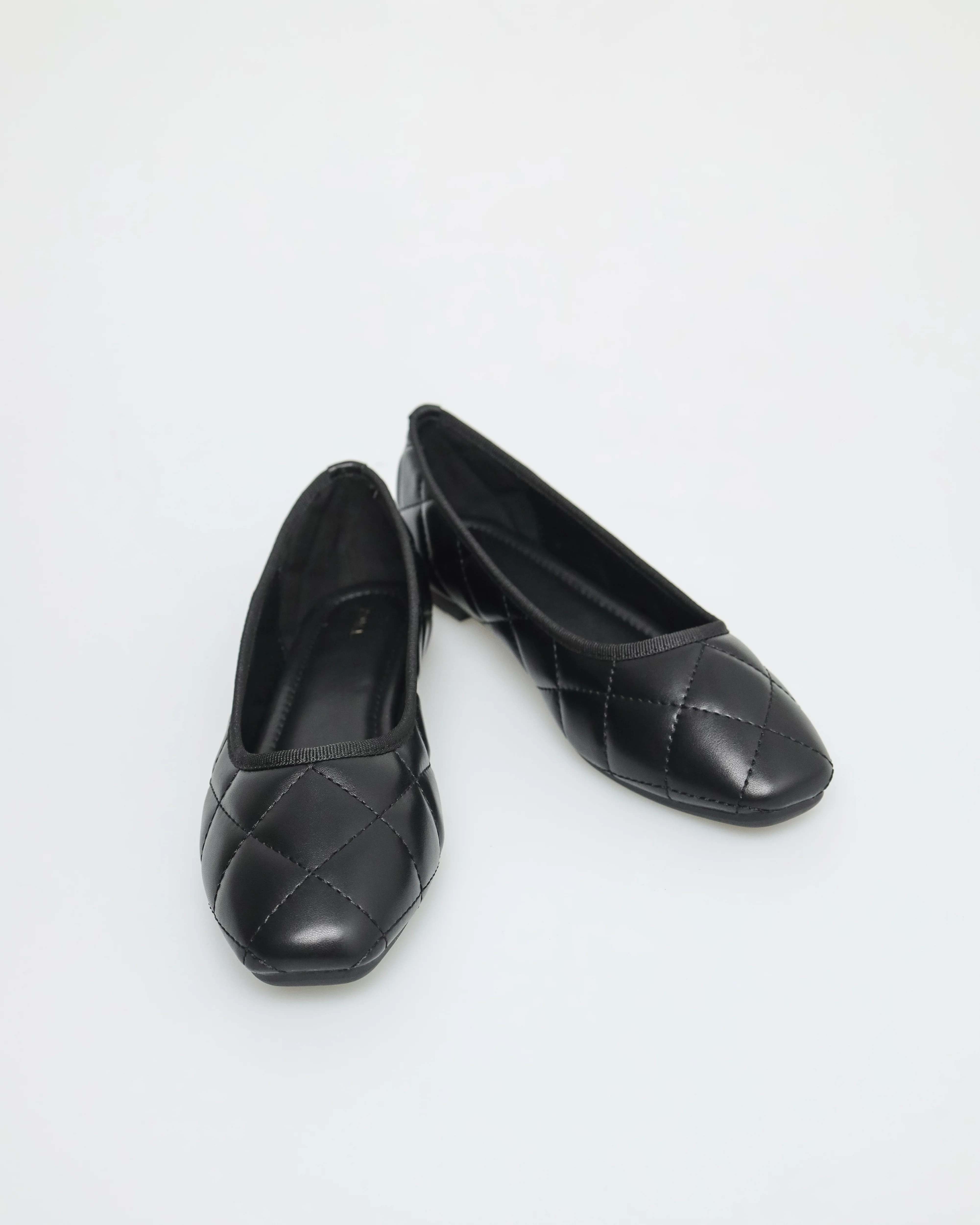Tomaz NN252 Ladies Quilted Ballerina Flat - Image 10