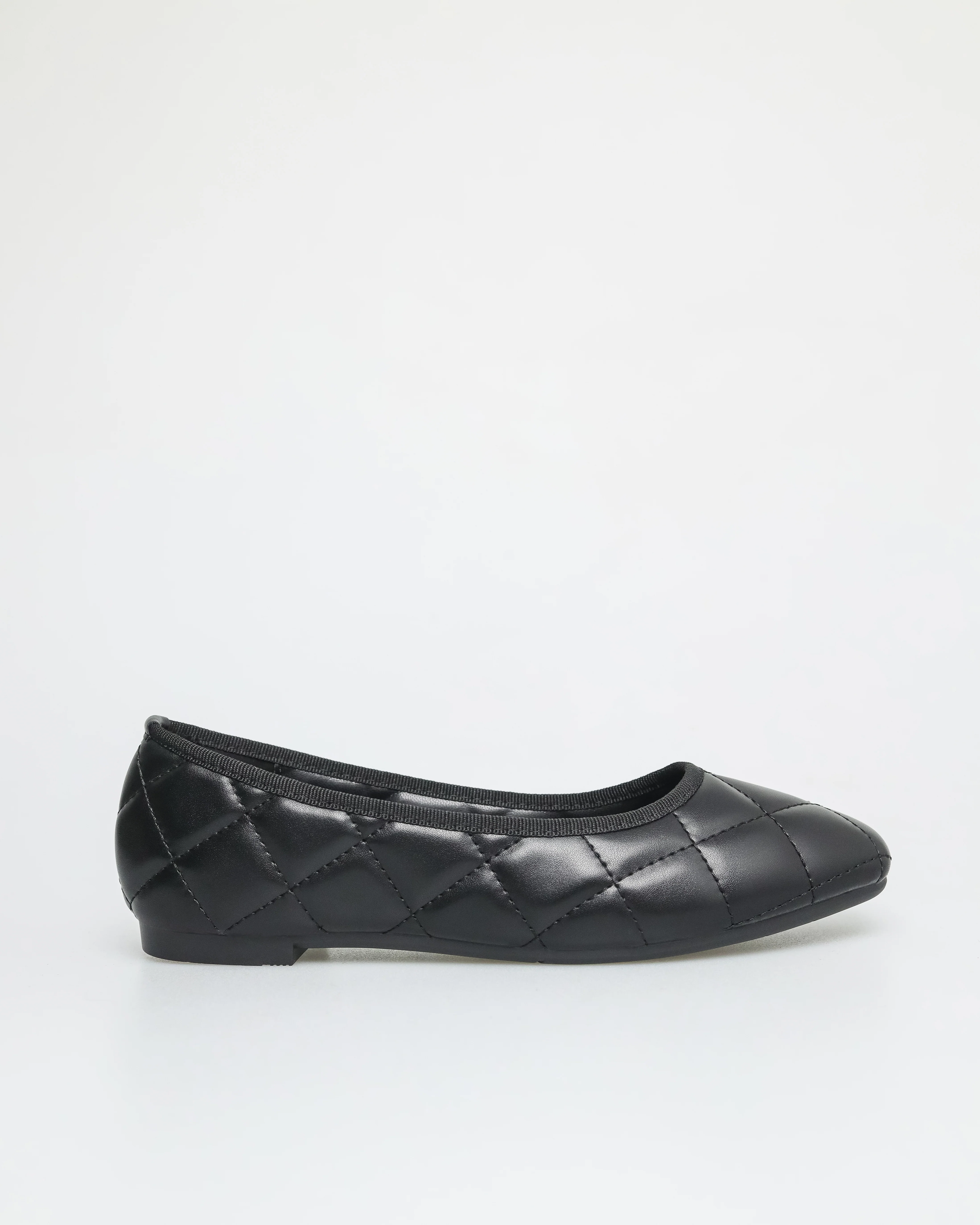 Tomaz NN252 Ladies Quilted Ballerina Flat - Image 9
