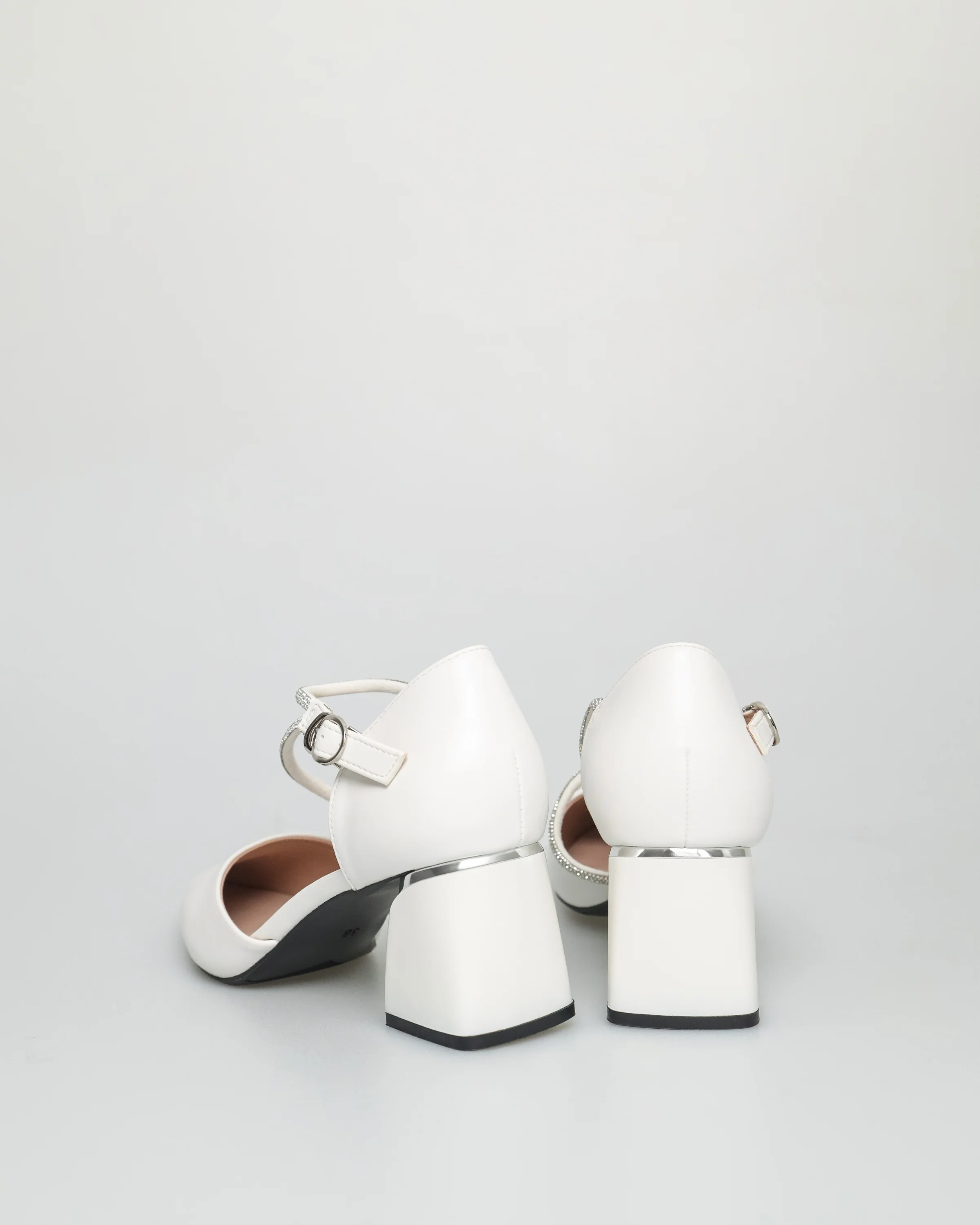 Tomaz NN289 Ladies Anklestrap Heels - Image 3