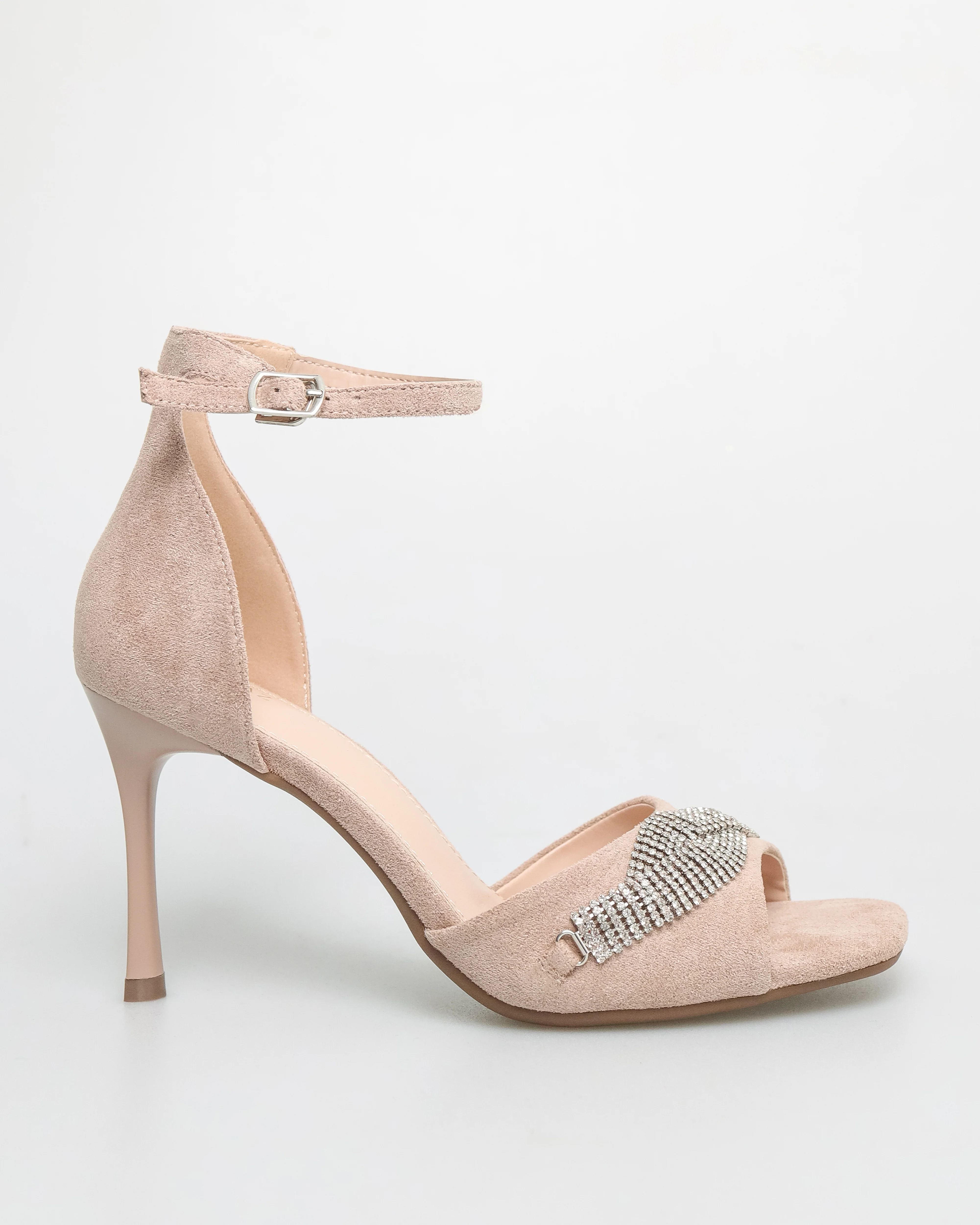 Tomaz NN291 Ladies Gemstone Anklestrap Heels - Image 5