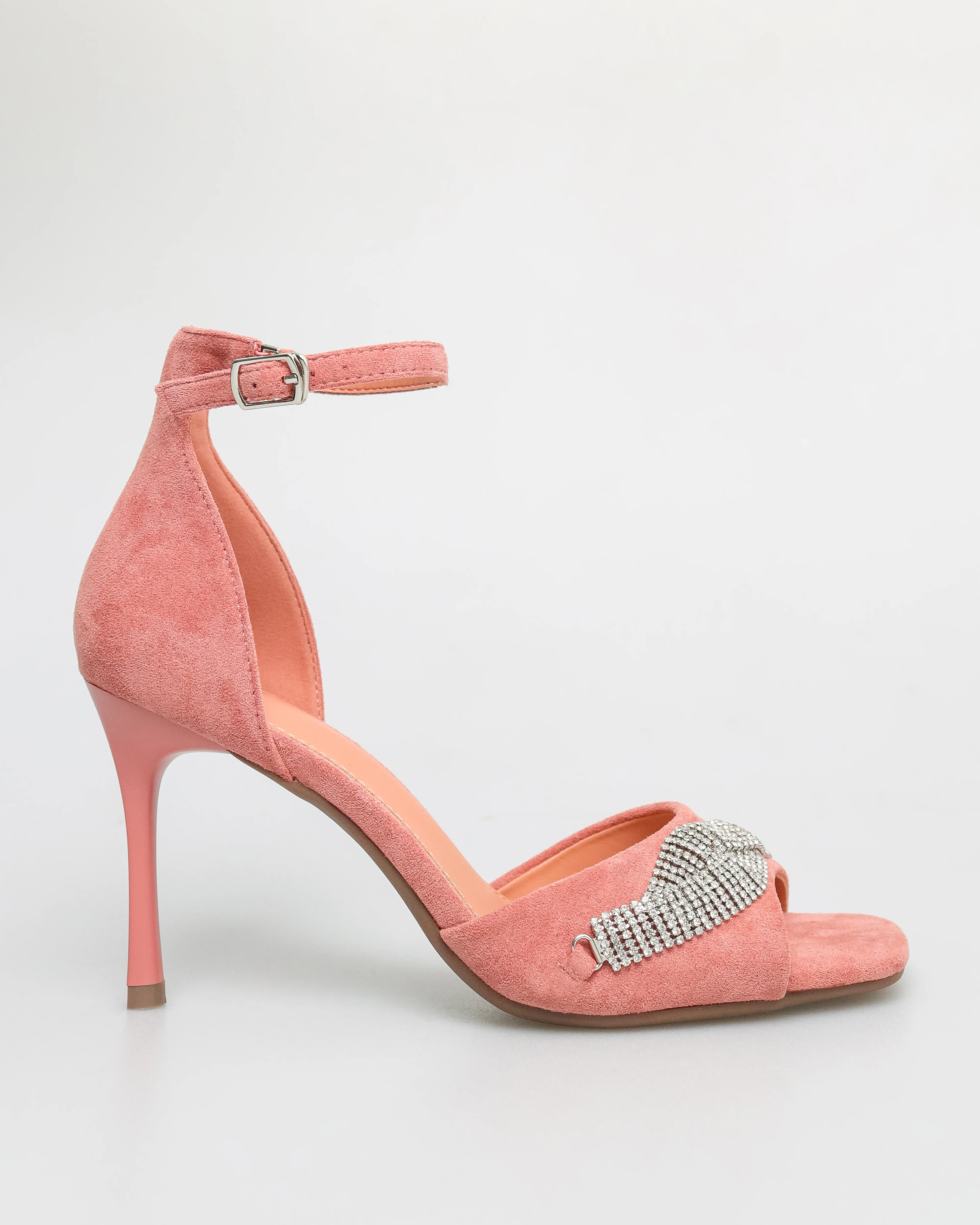 Tomaz NN291 Ladies Gemstone Anklestrap Heels - Image 9
