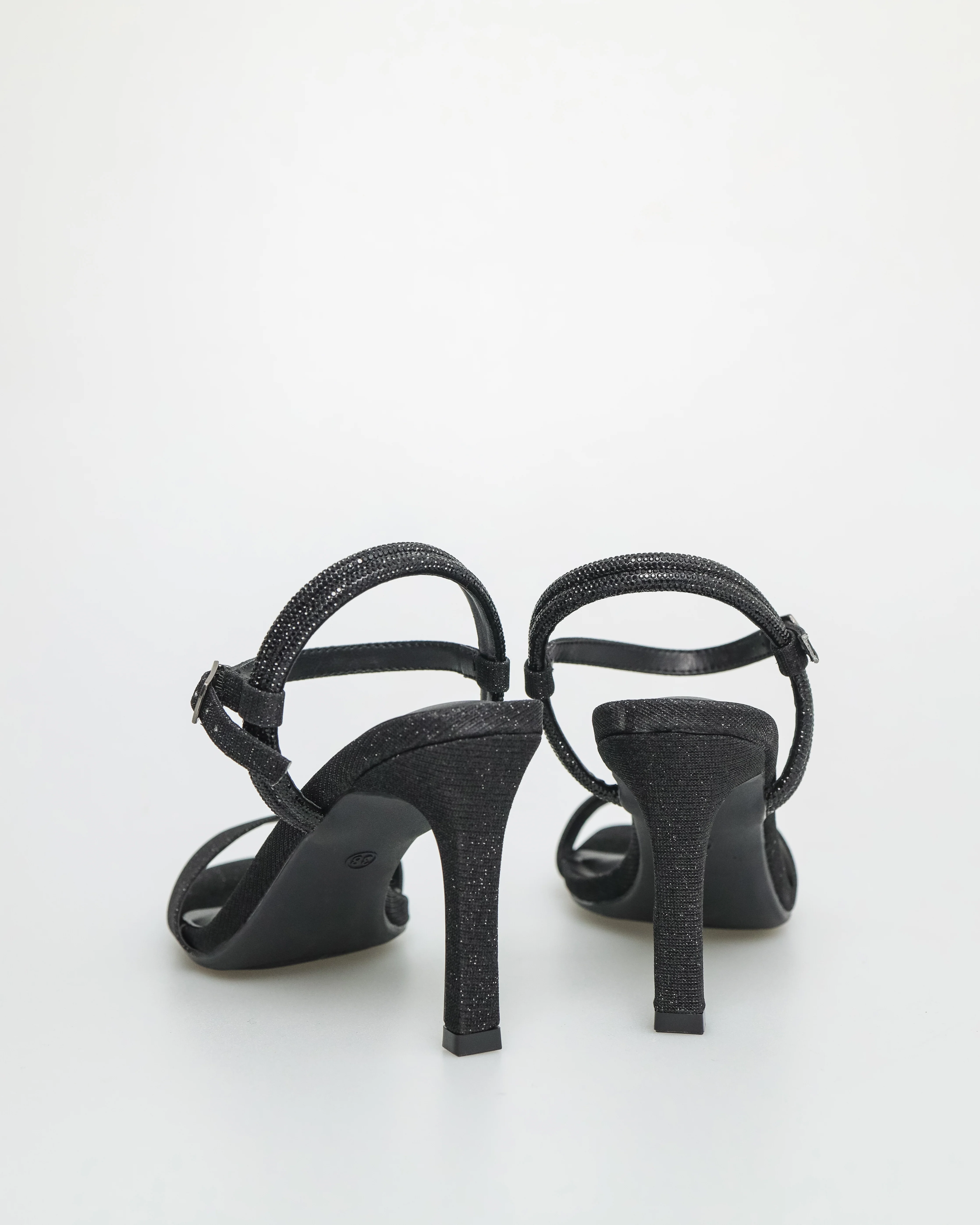 Tomaz NN299 Ladies Glitter Slingbacks Heels - Image 7