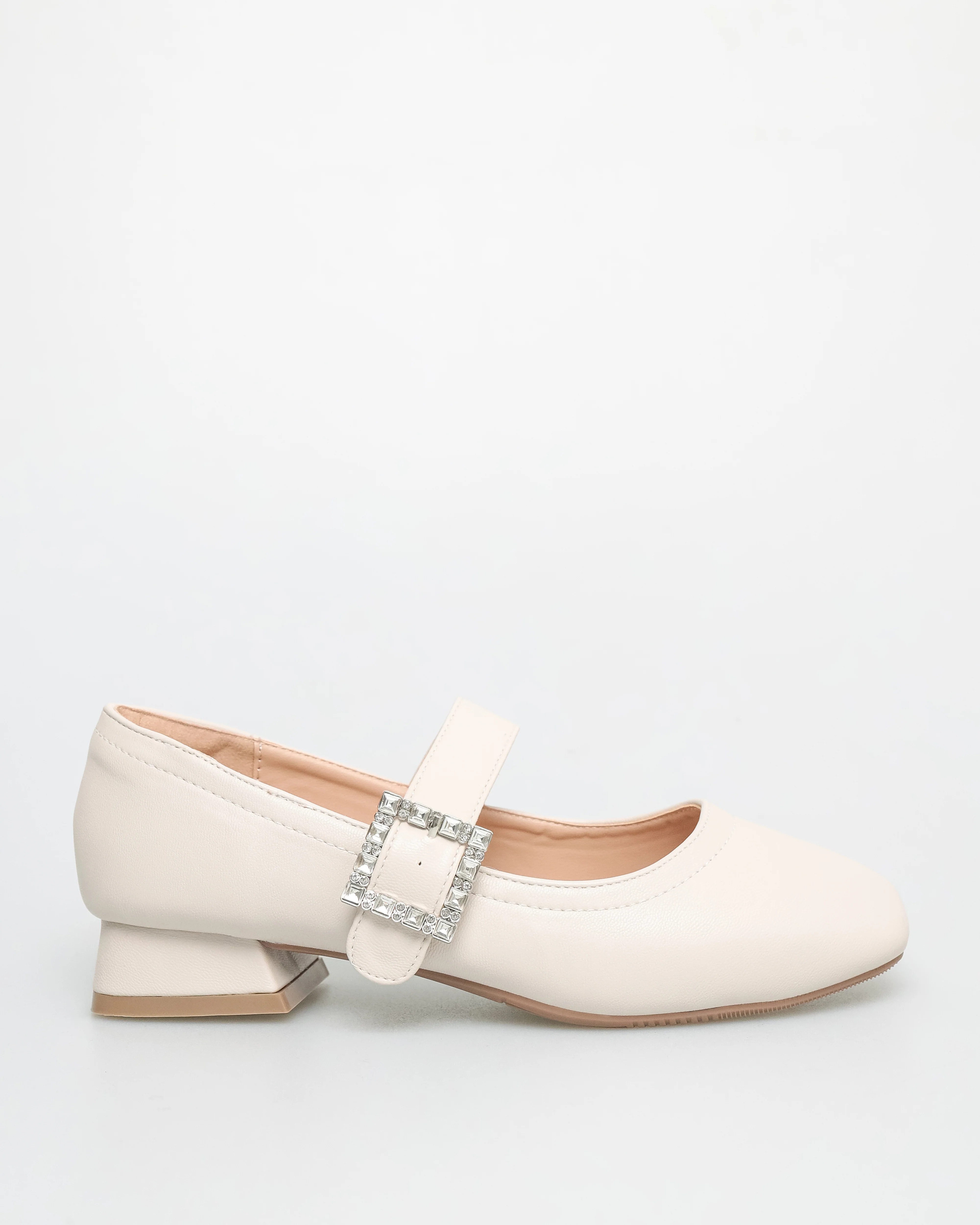 Tomaz NN303 Ladies Ballerina Buckle Low Heels - Image 5